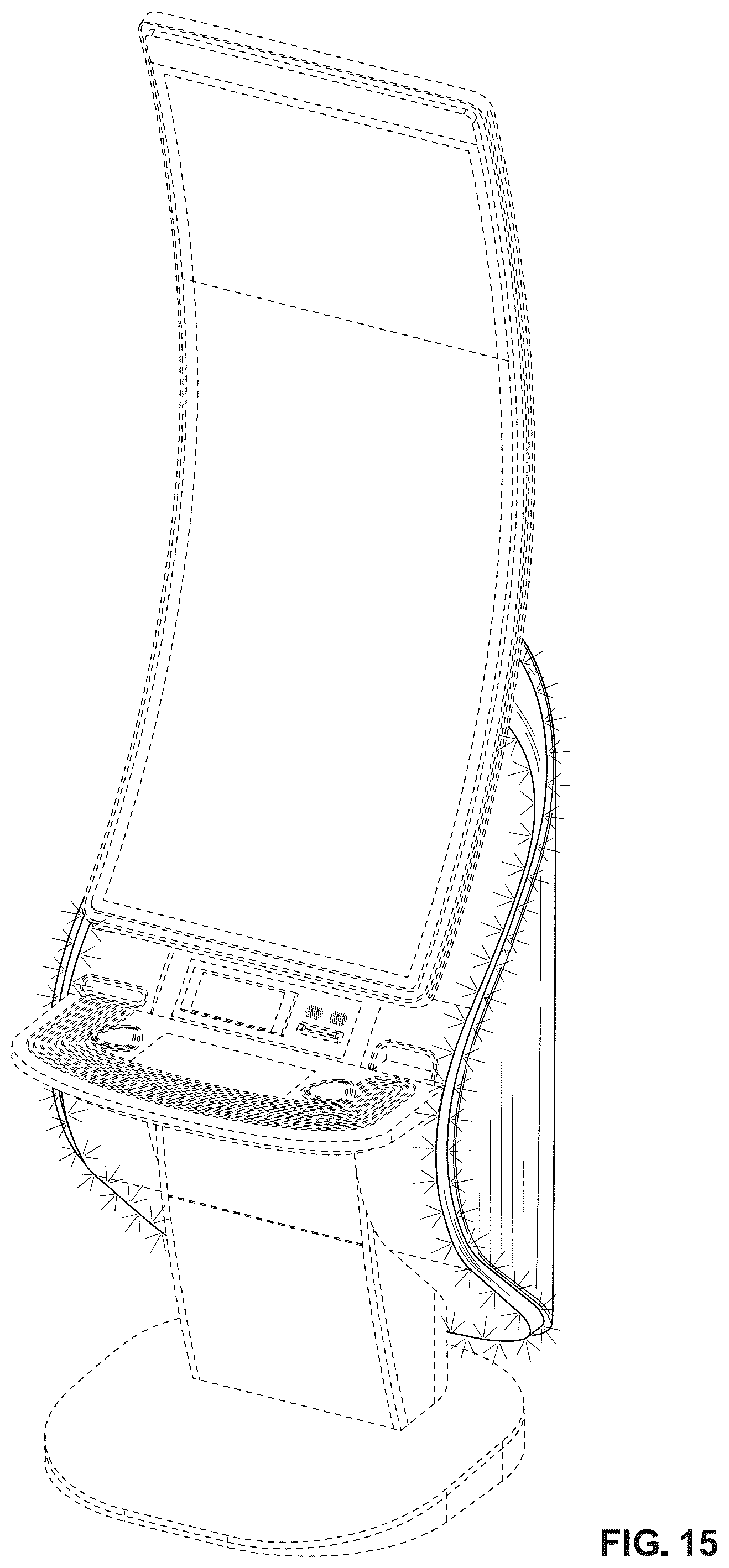 Patent USD1124139 Figure 15 – Gaming machine