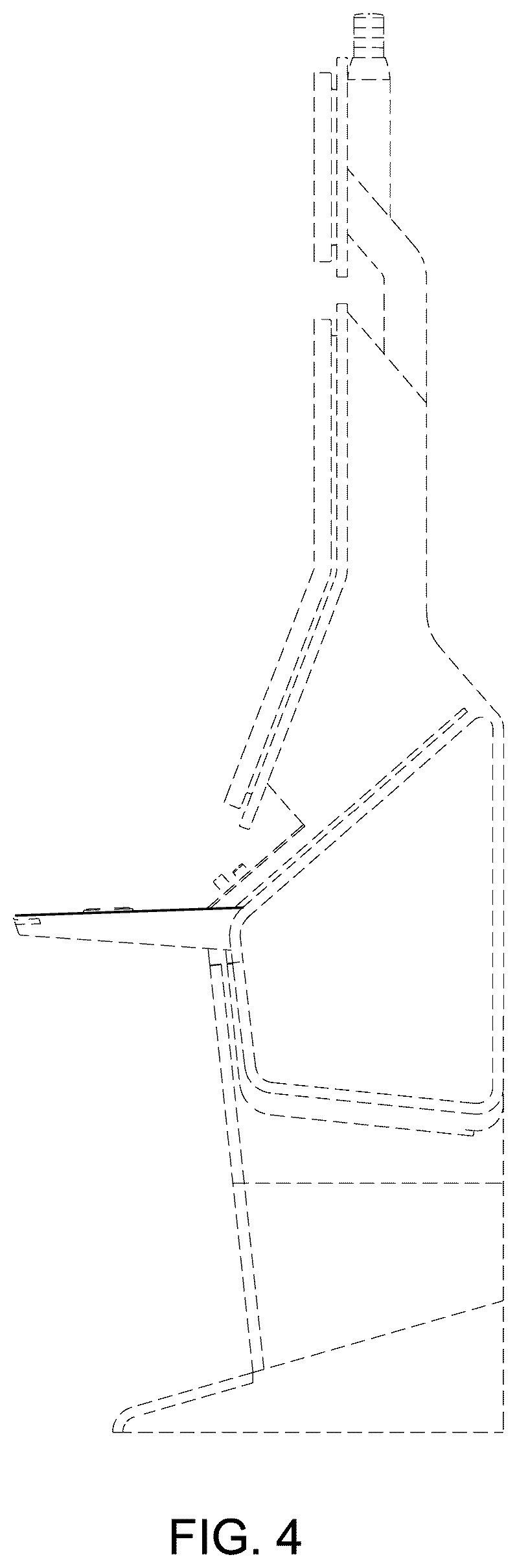 Patent USD1124140 Figure 4 – Gaming machine