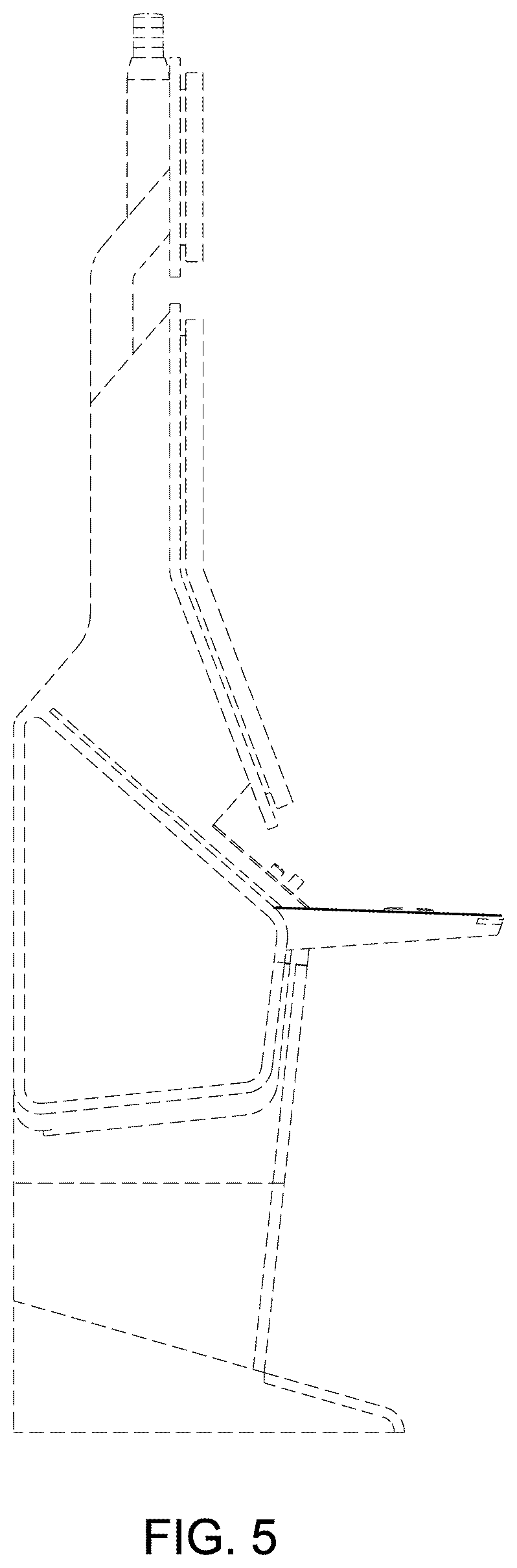 Patent USD1124140 Figure 5 – Gaming machine