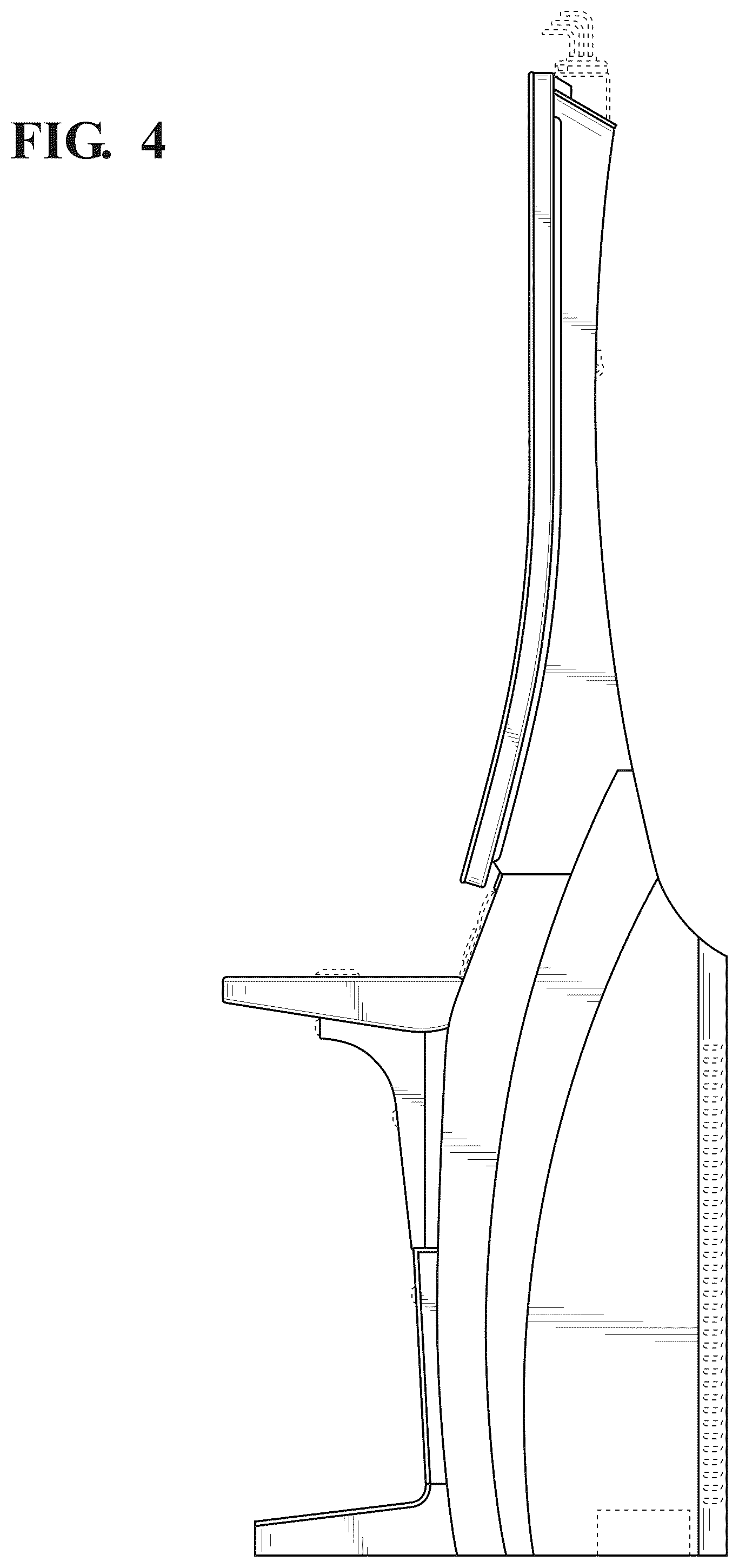 Patent USD1124141 Figure 4 – Gaming kiosk