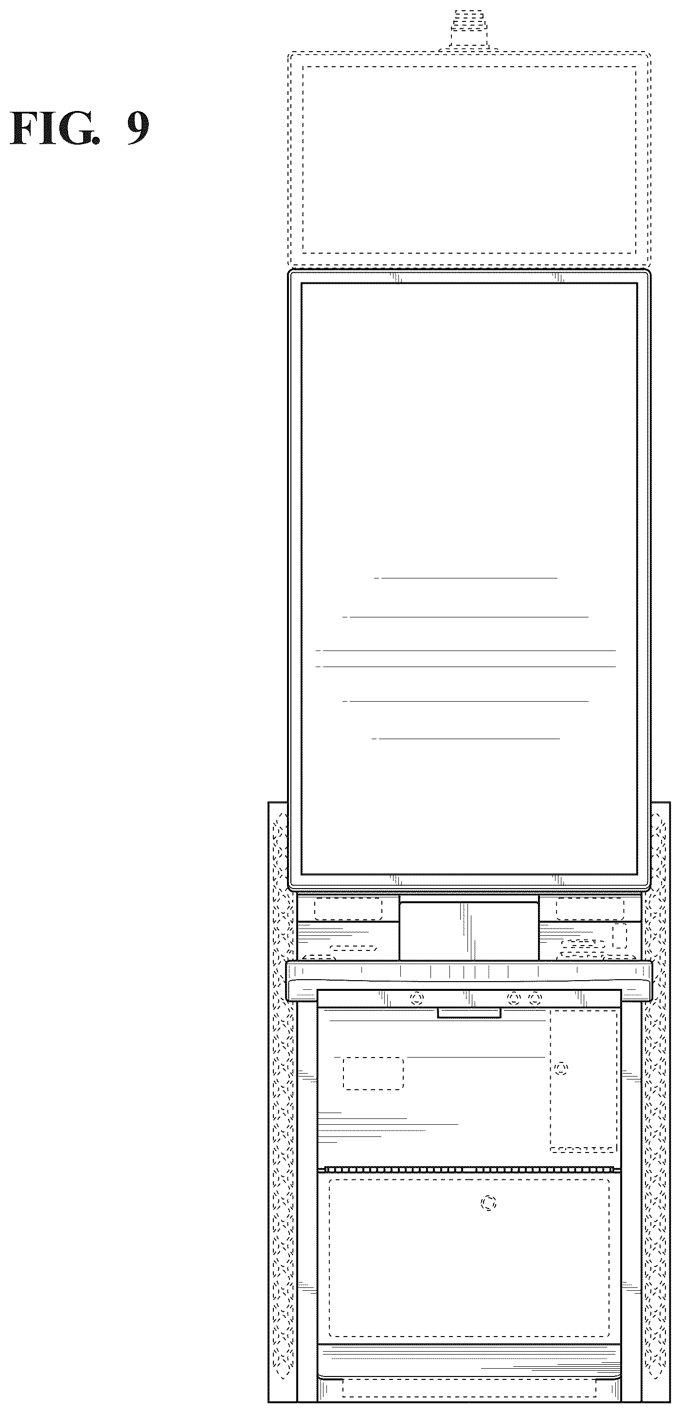 Patent USD1124141 Figure 8 – Gaming kiosk