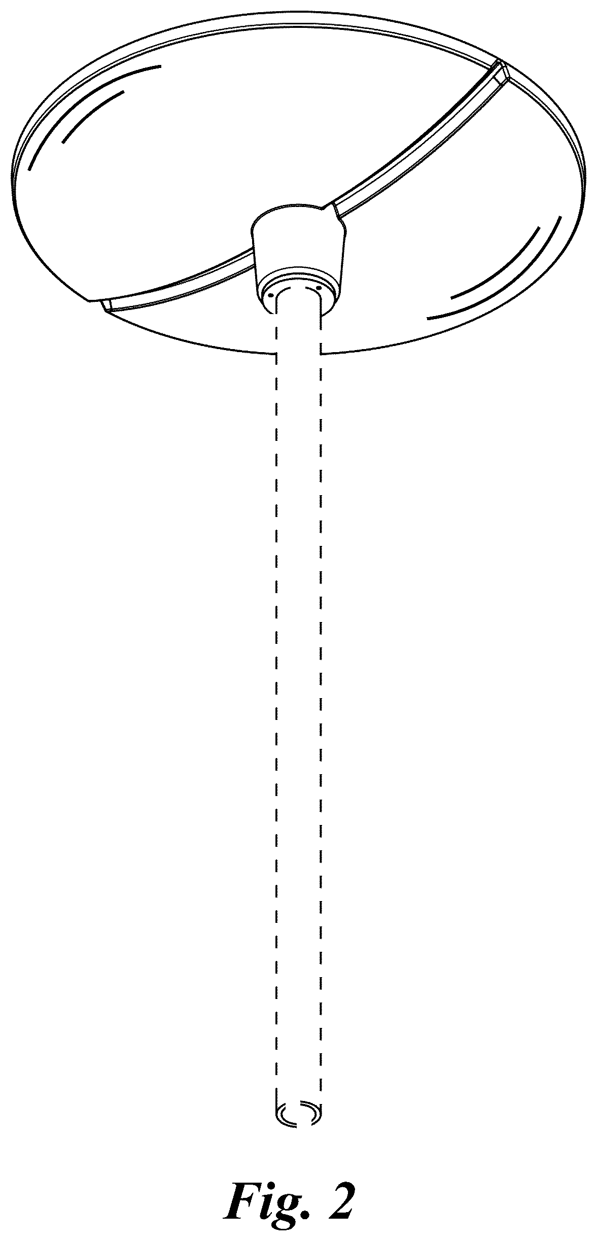 Patent USD1124142 Figure 2 – Circular lid game apparatus