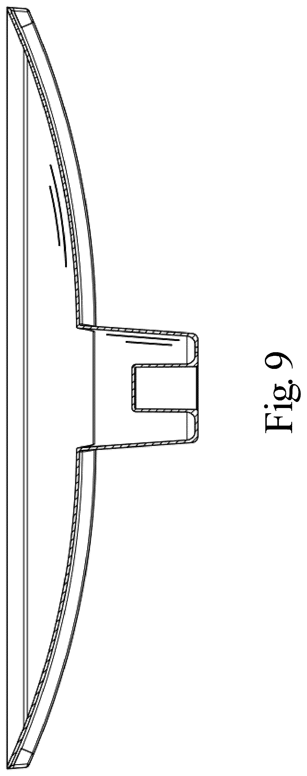 Patent USD1124142 Figure 9 – Circular lid game apparatus