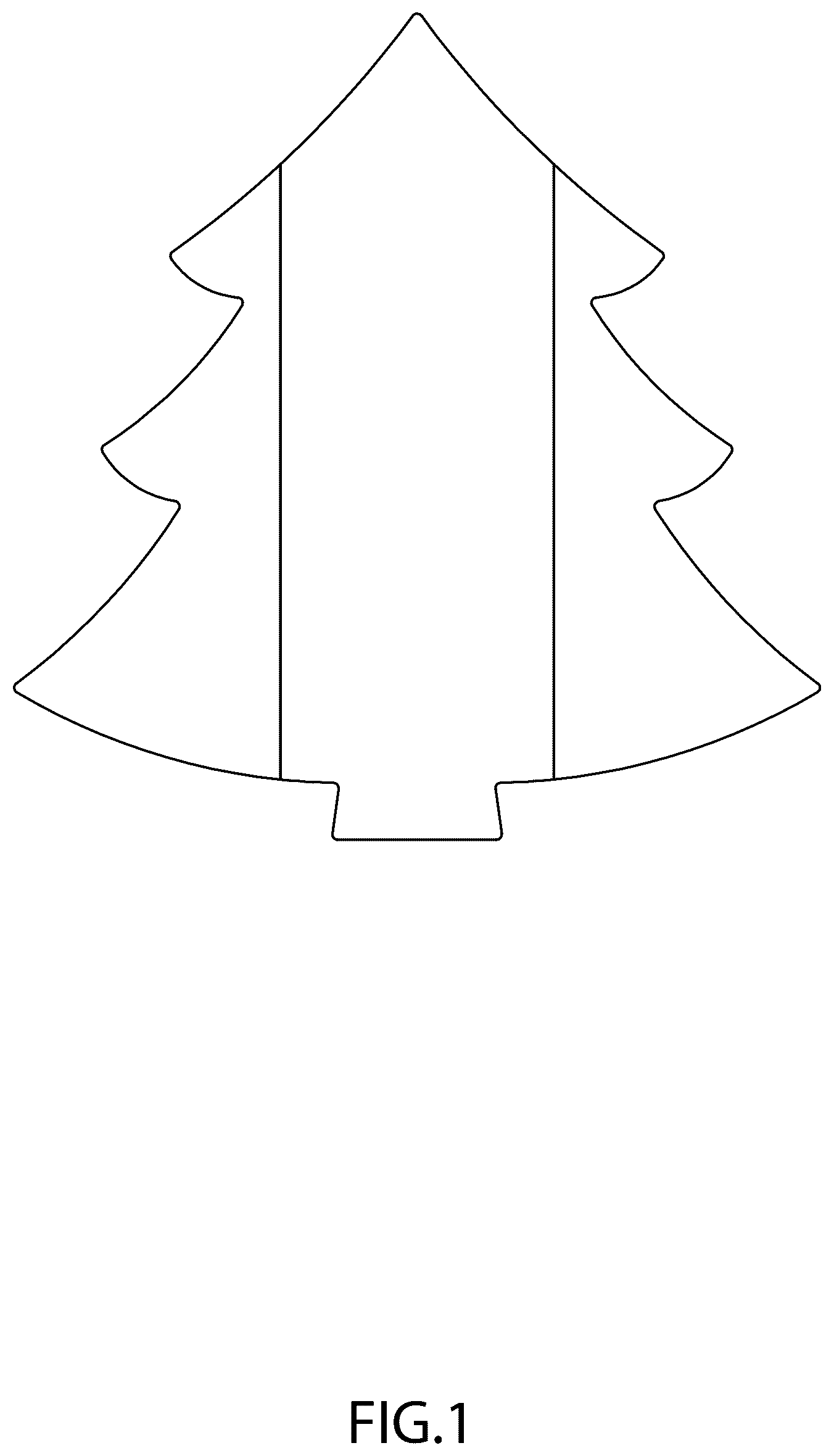 Patent USD1124144 — Stackable game piece — Figure 1