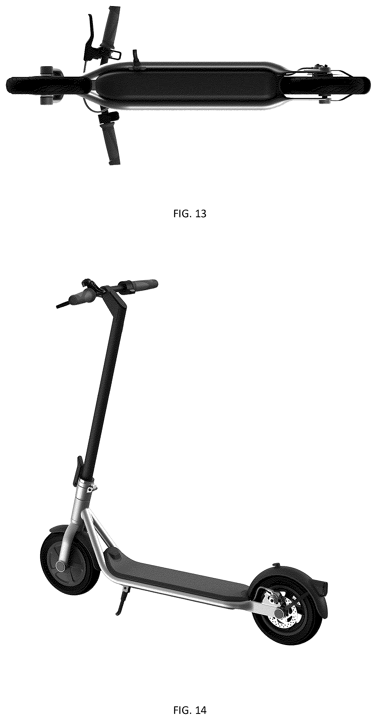 Patent USD1124146 Figure 10 – Electric scooter