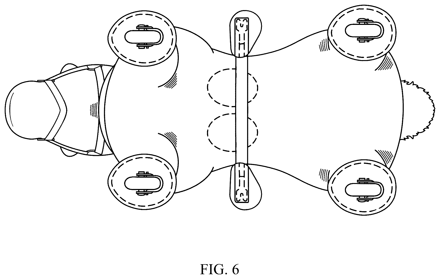 Patent USD1124148 Figure 6 – Ride-on toy