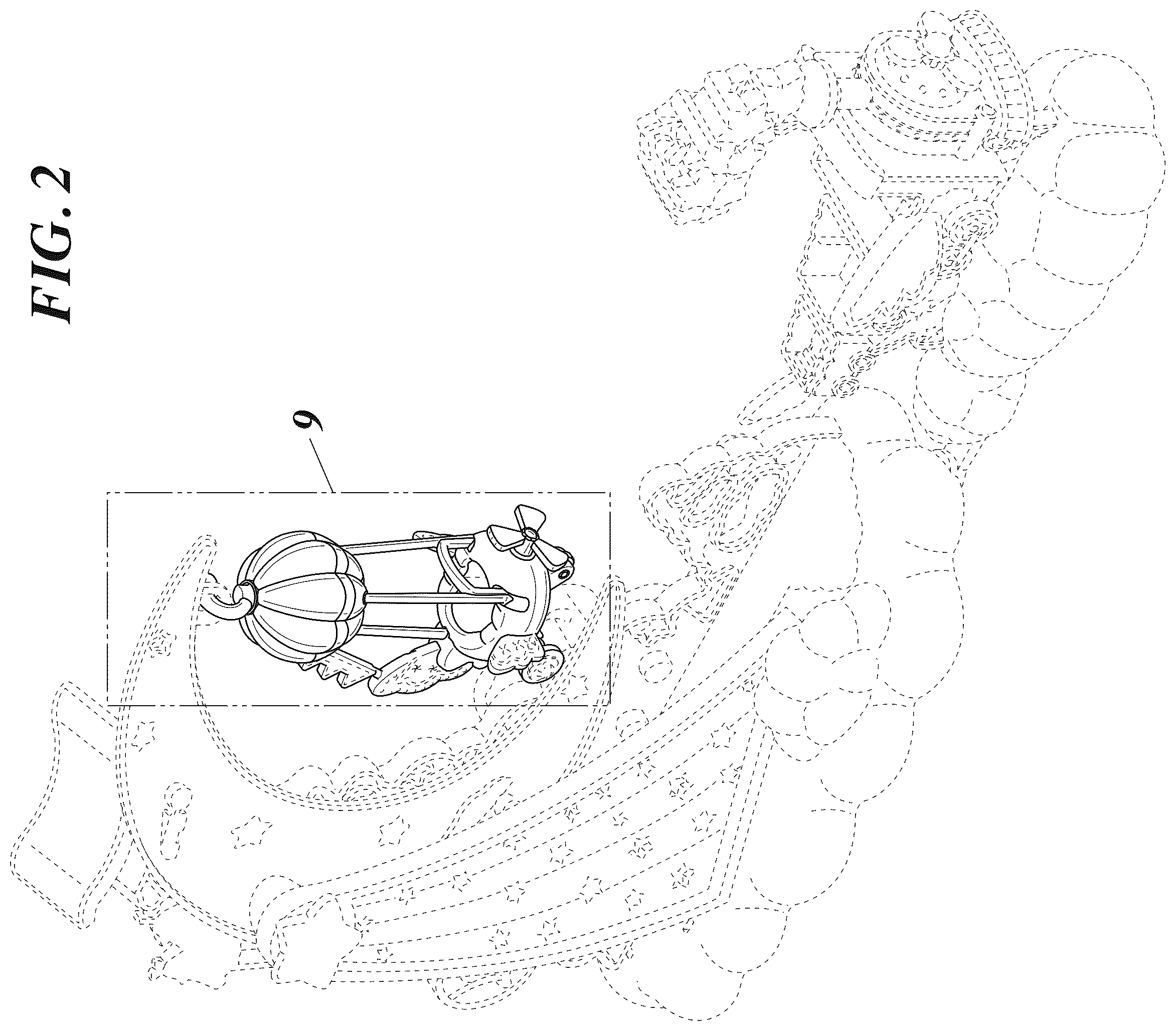 Patent USD1124150 Figure 2 – Toy balloon