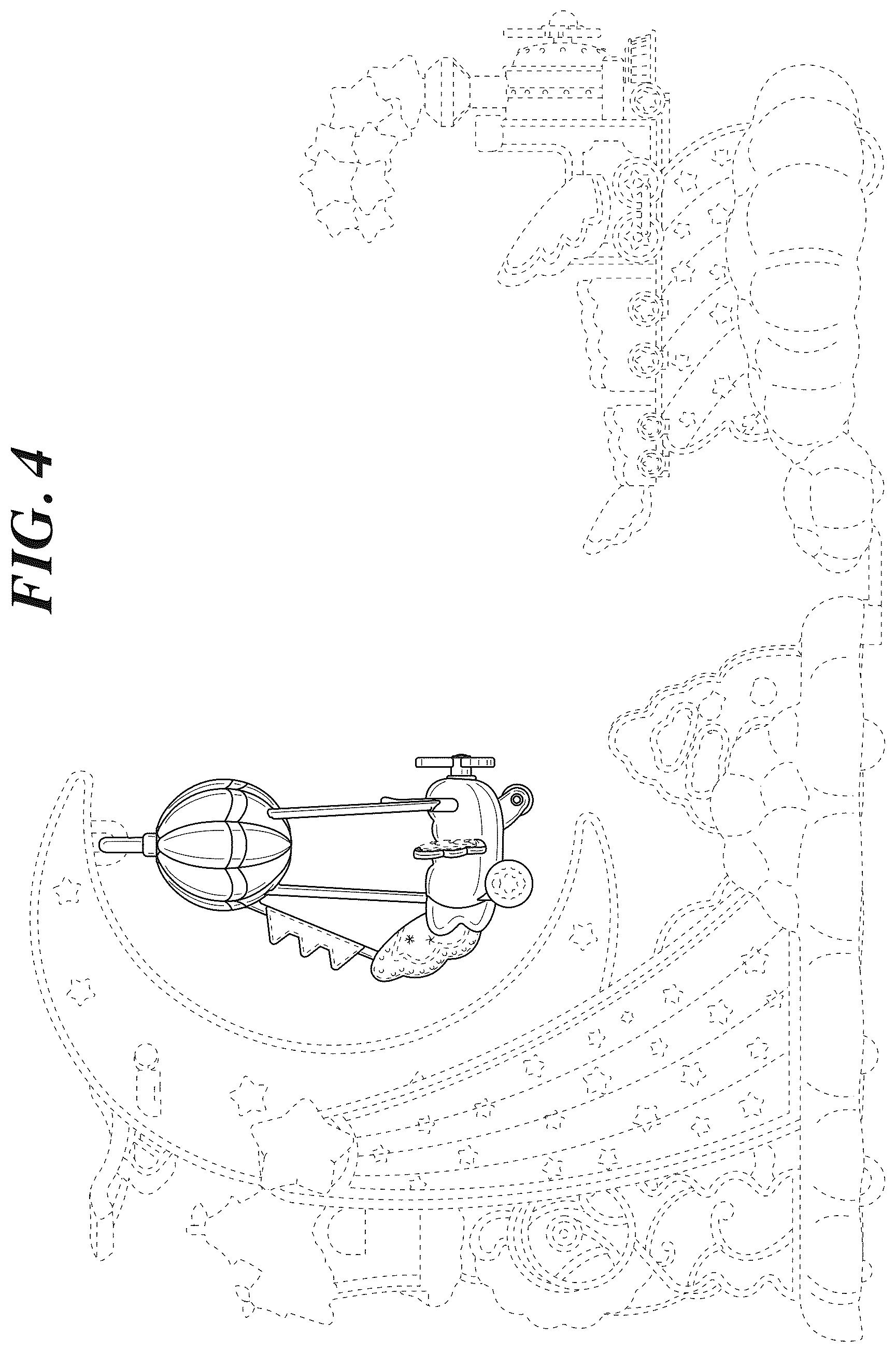 Patent USD1124150 Figure 4 – Toy balloon