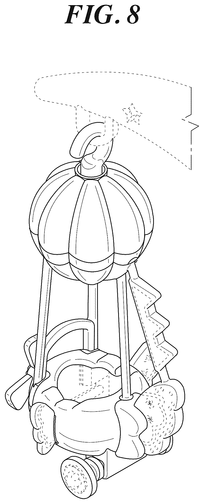 Patent USD1124150 Figure 8 – Toy balloon