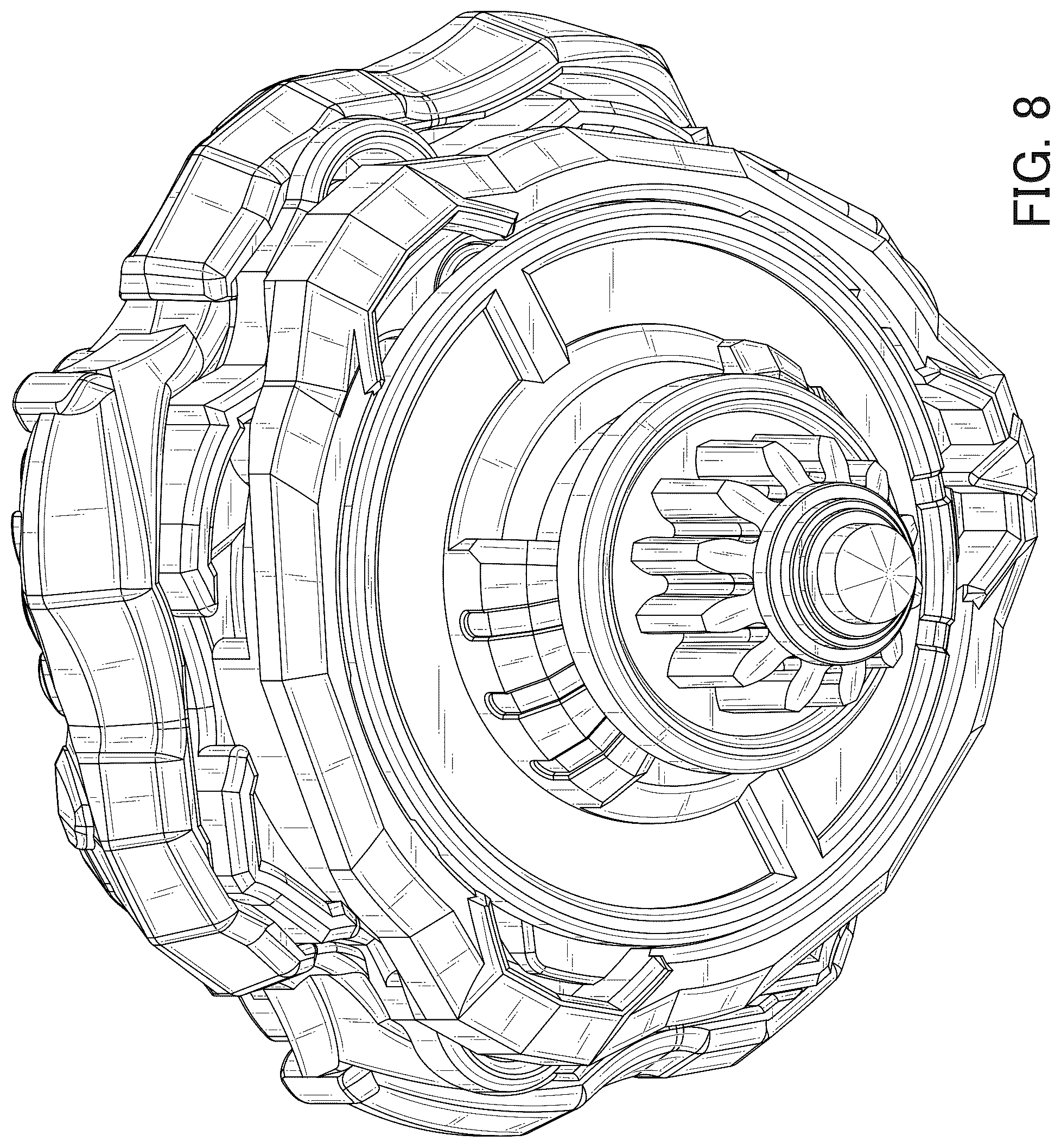 Patent USD1124151 Figure 8 – Spinning top toy