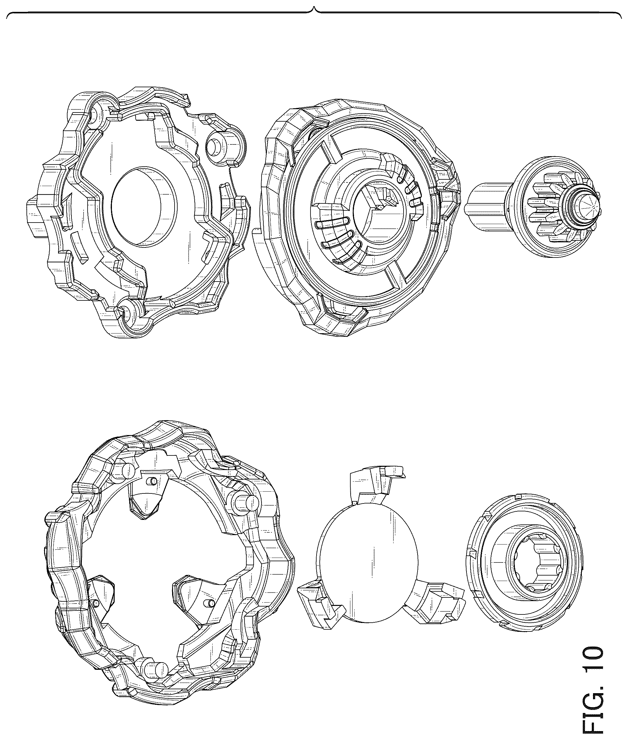 Patent USD1124151 Figure 10 – Spinning top toy