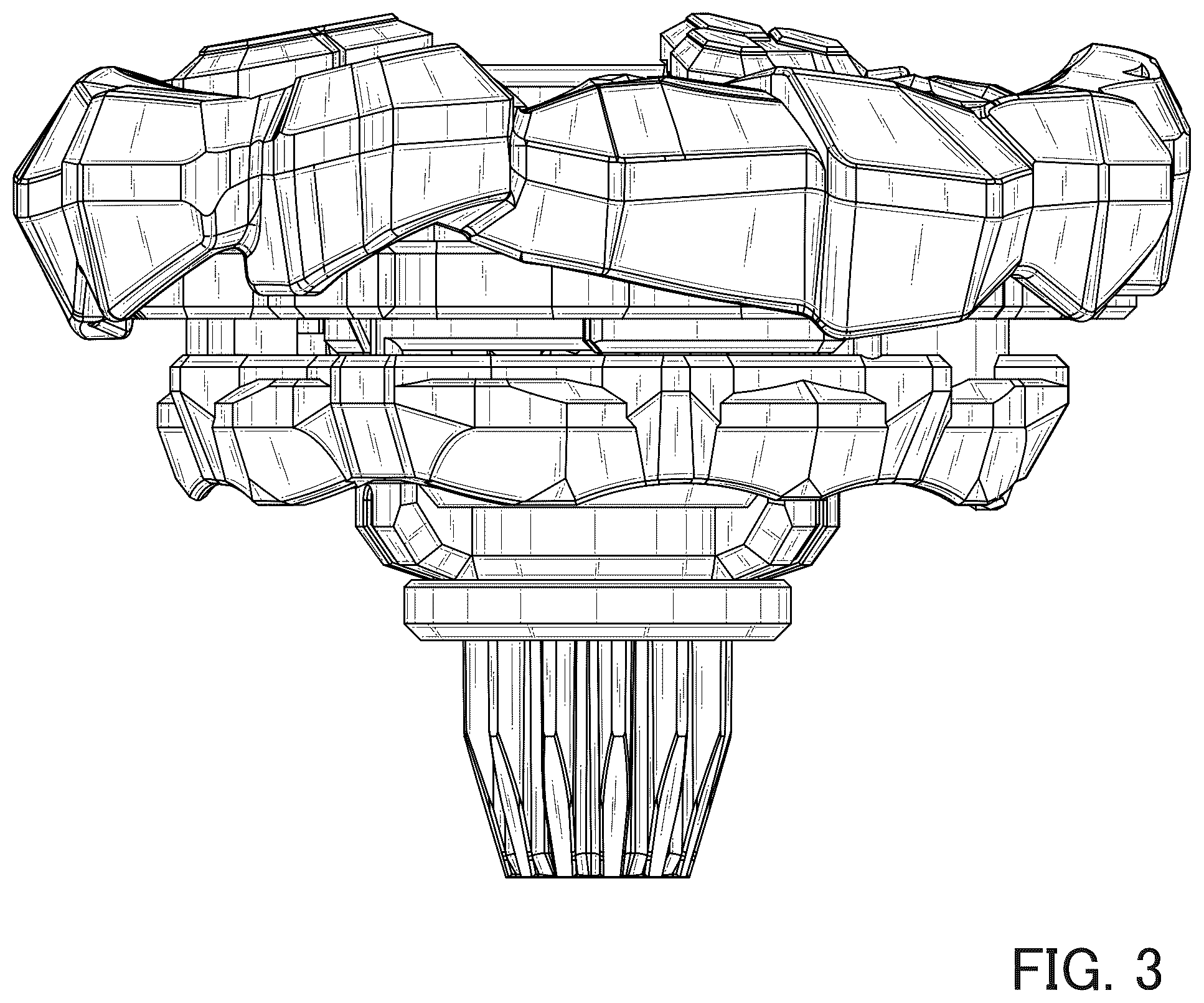 Patent USD1124152 Figure 3 – Spinning top toy