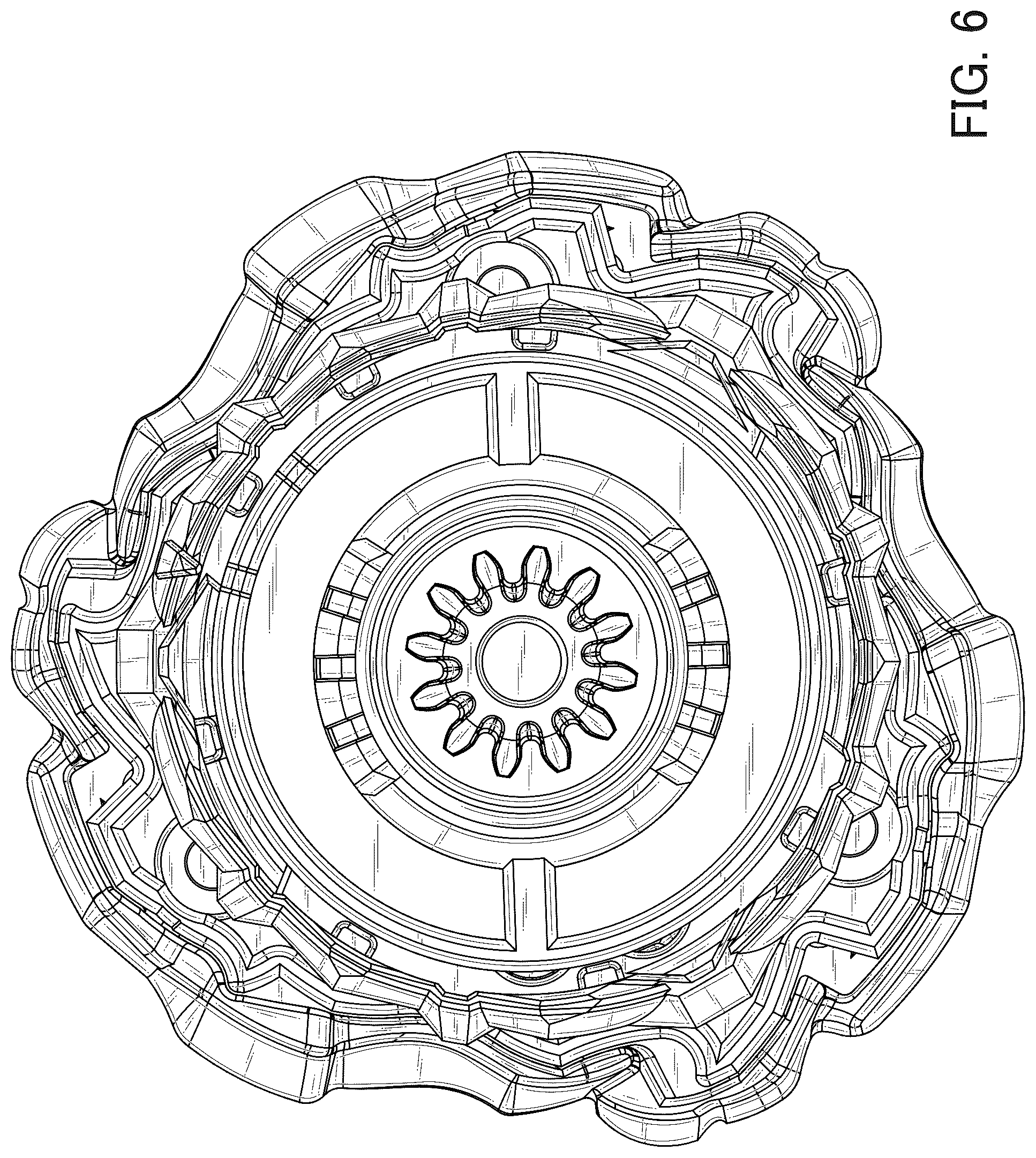 Patent USD1124152 Figure 6 – Spinning top toy