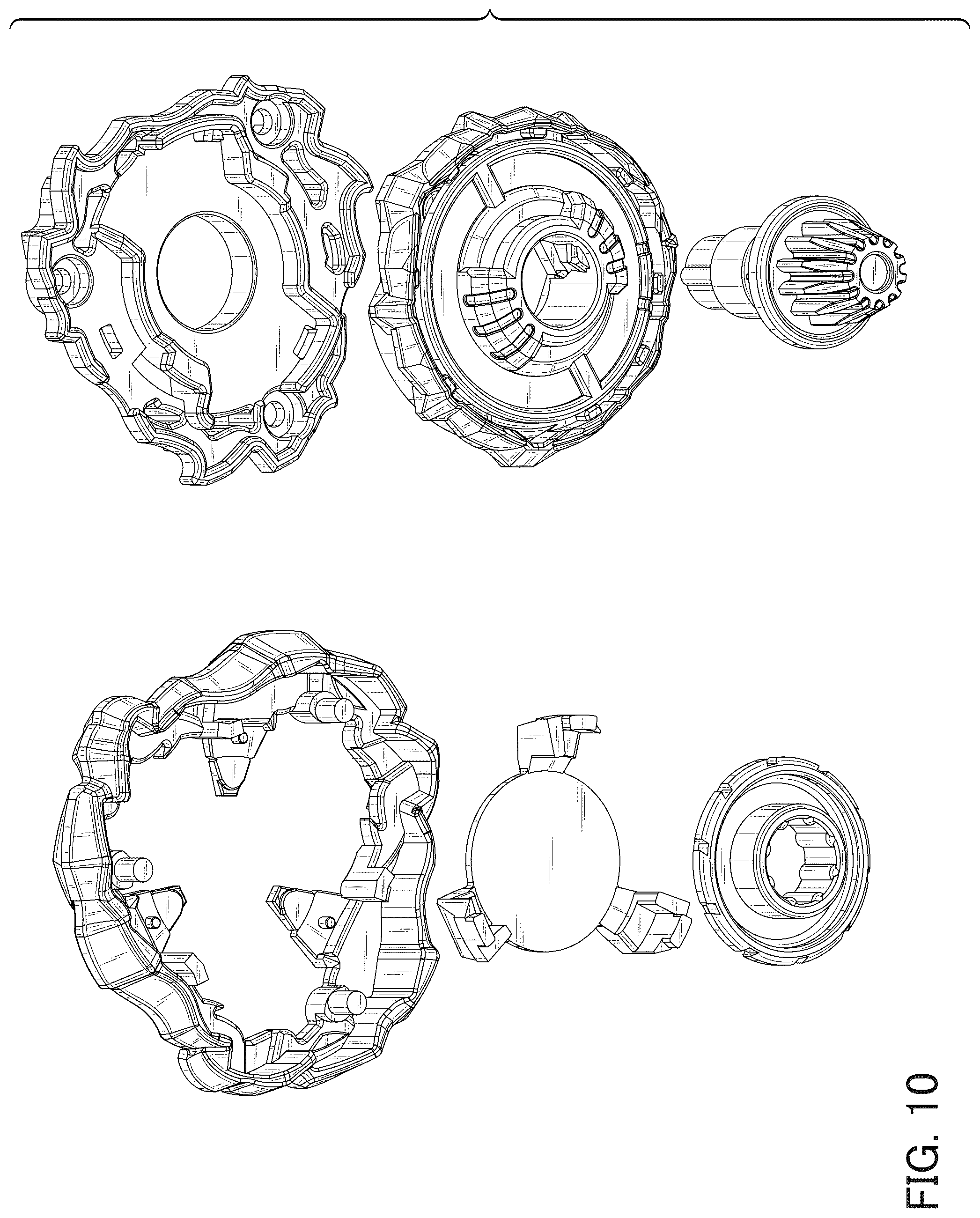 Patent USD1124152 Figure 10 – Spinning top toy