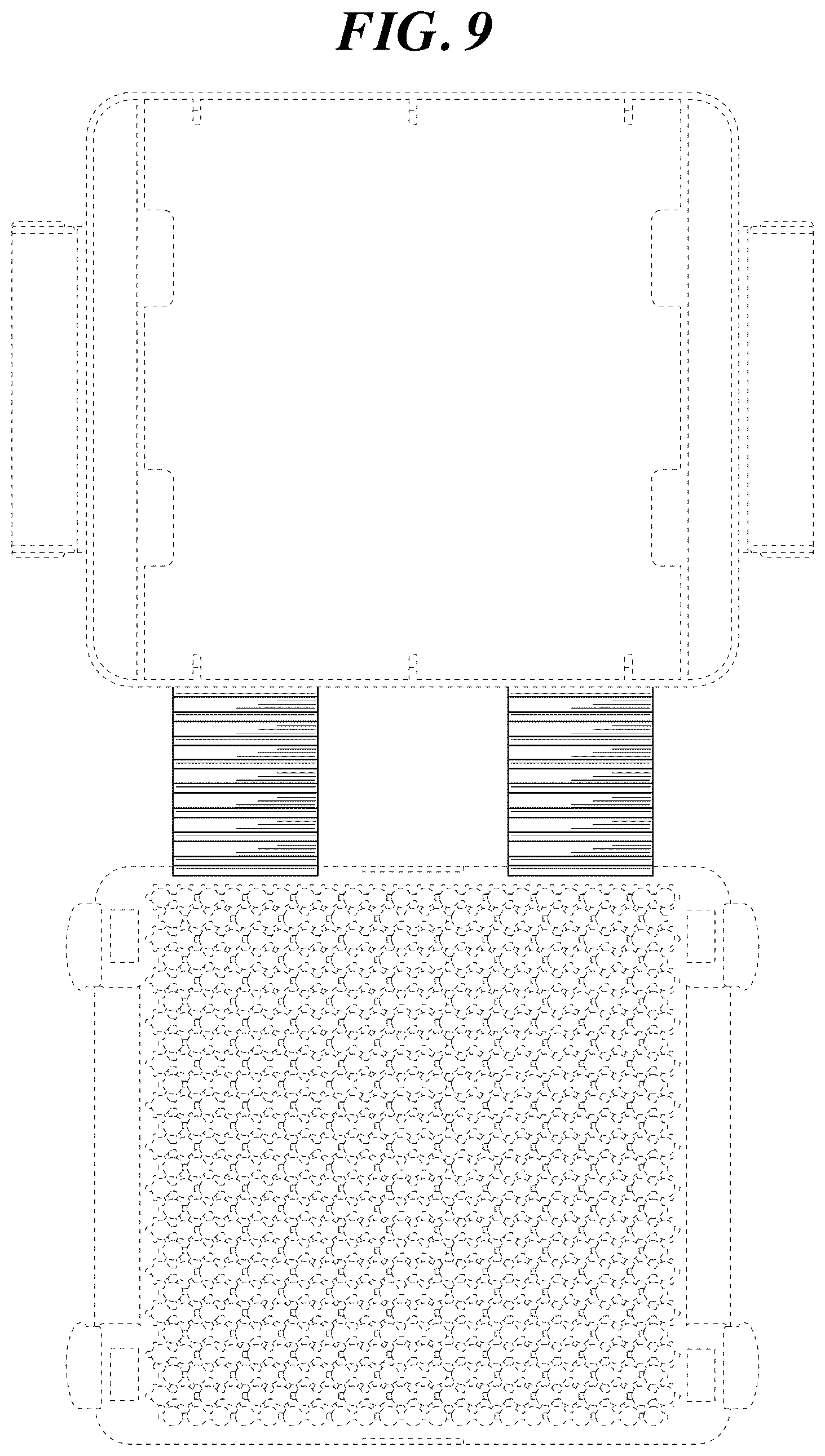 Patent USD1124154 Figure 9 – Tray for toy beads