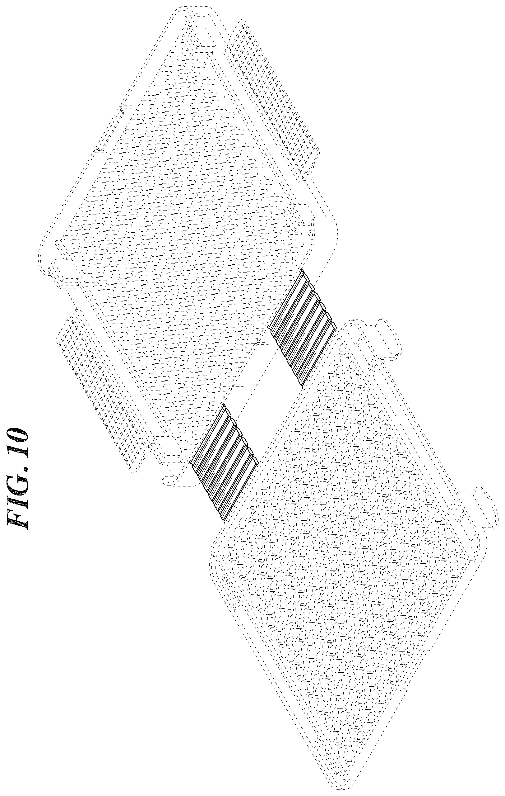 Patent USD1124154 Figure 10 – Tray for toy beads