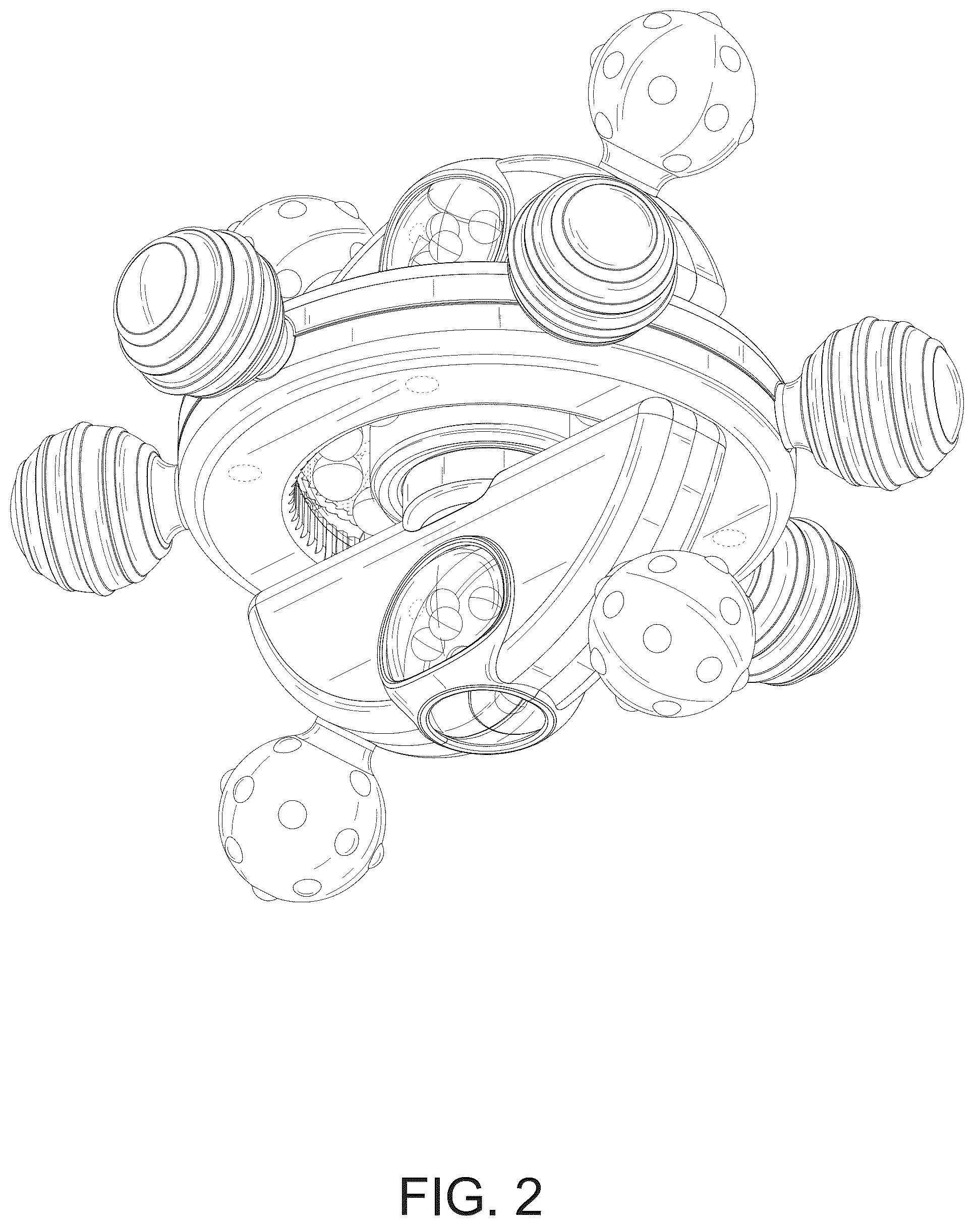 Patent USD1124155 Figure 2 – Finger toy