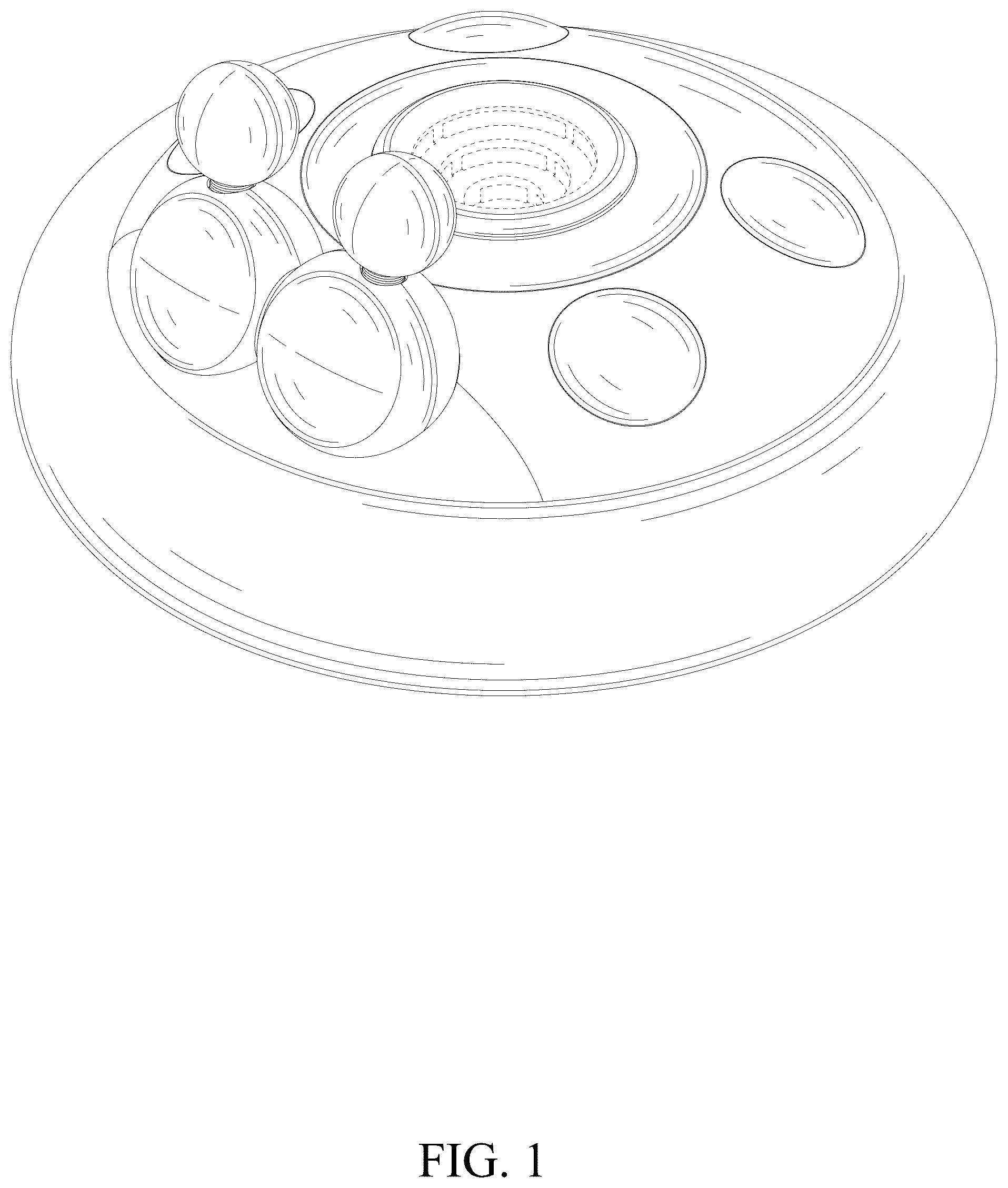 Patent USD1124158 — Floating toy — Figure 1