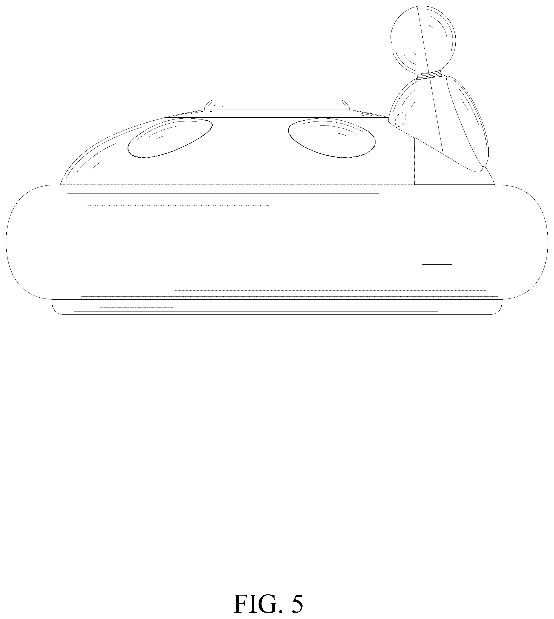 Patent USD1124158 Figure 5 – Floating toy