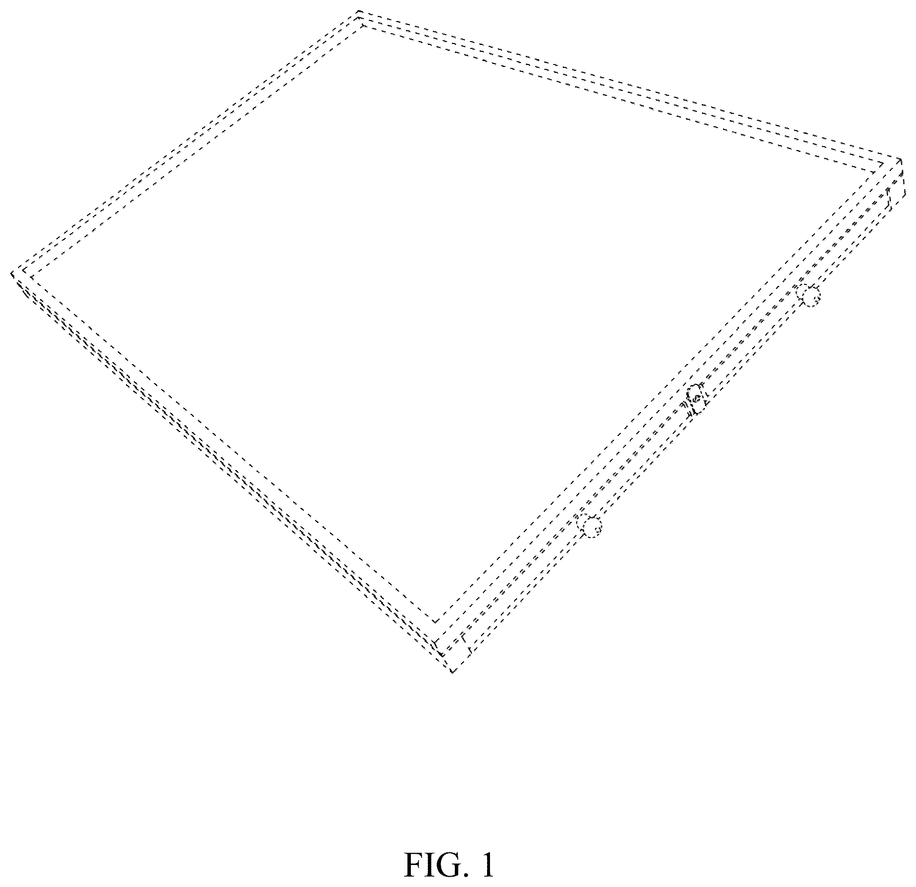 Patent USD1124159 — Puzzle board — Figure 1