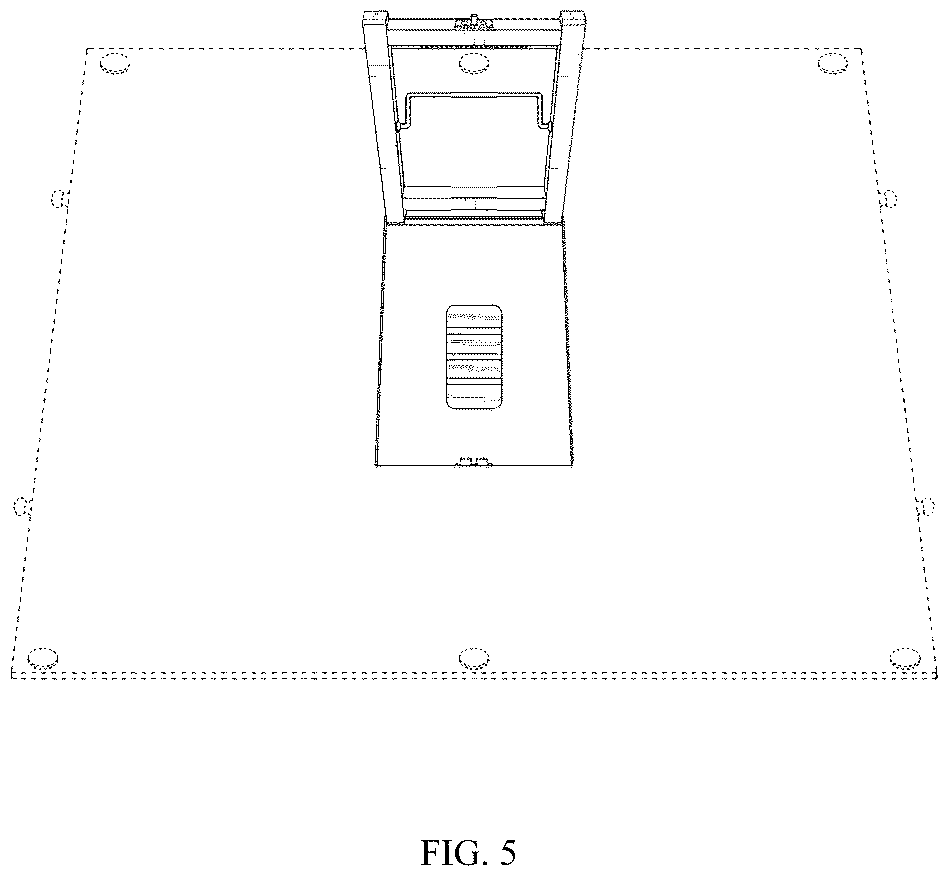 Patent USD1124159 Figure 5 – Puzzle board