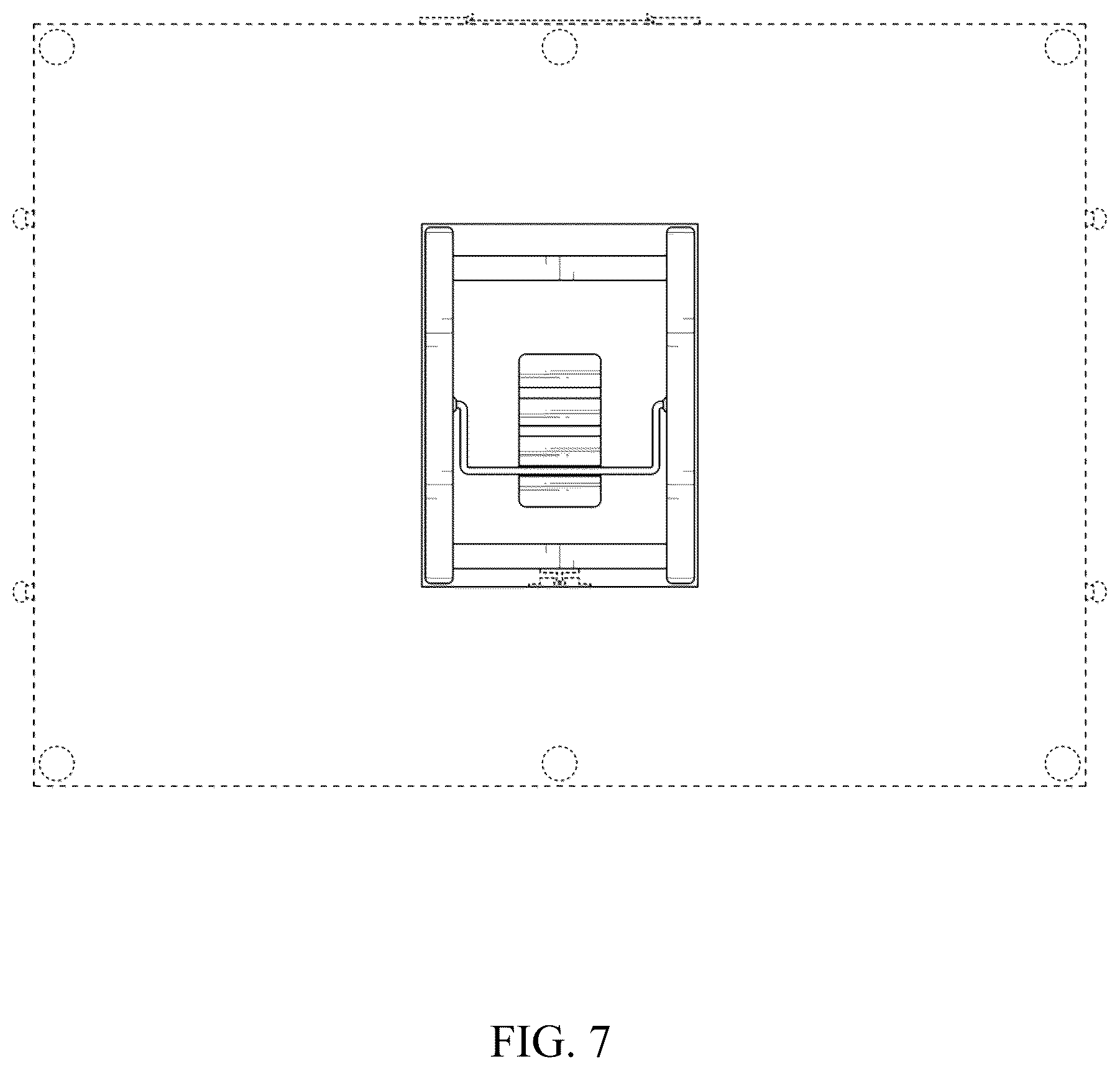 Patent USD1124159 Figure 7 – Puzzle board