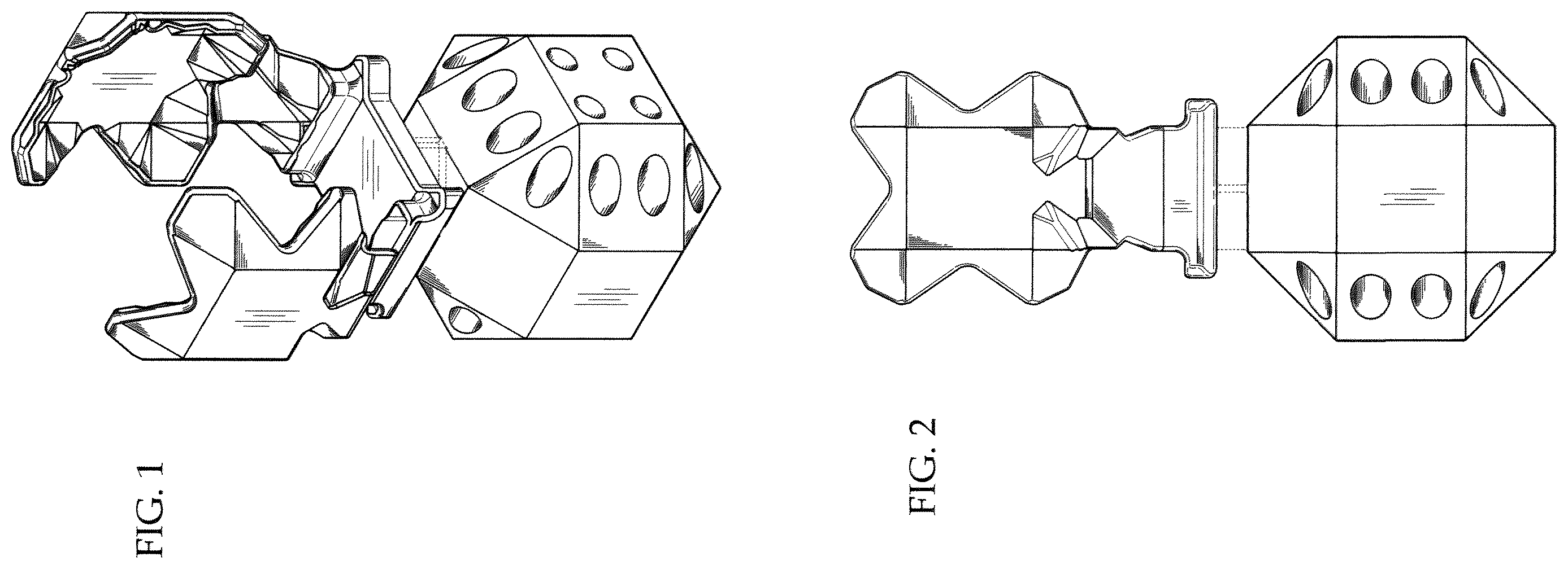 Patent USD1124160 — Toy building block — Figure 1