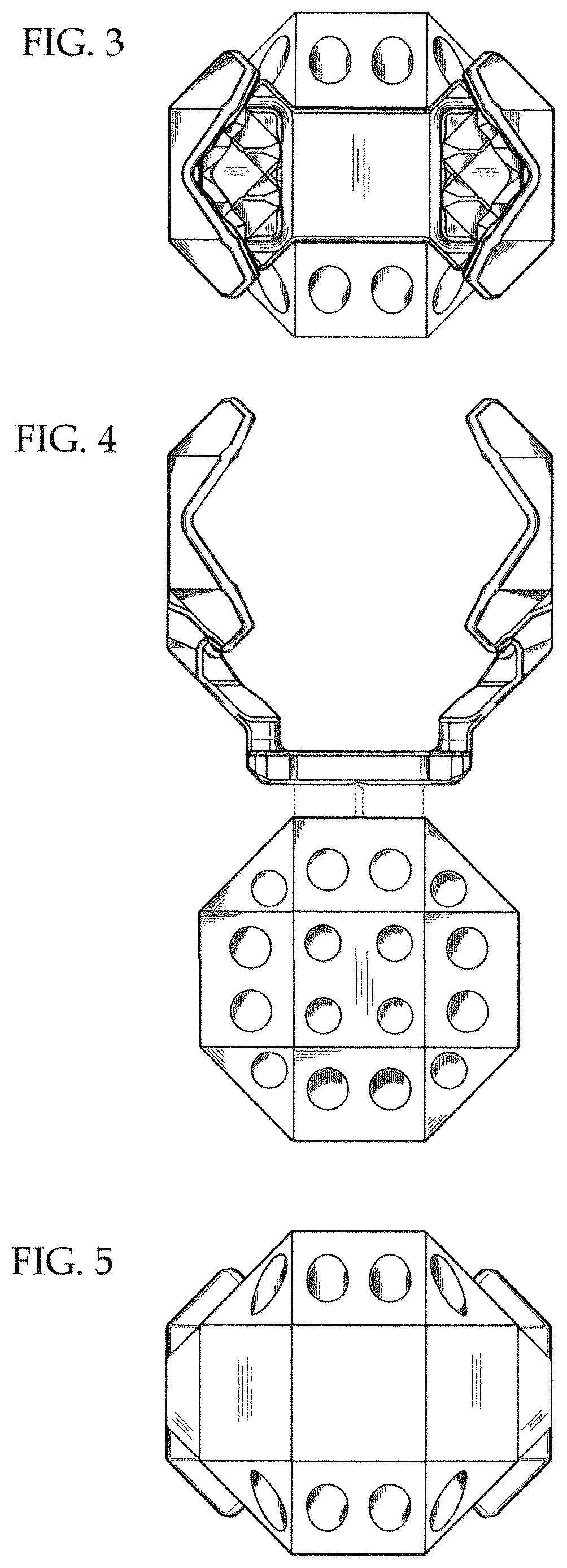 Patent USD1124160 Figure 2 – Toy building block