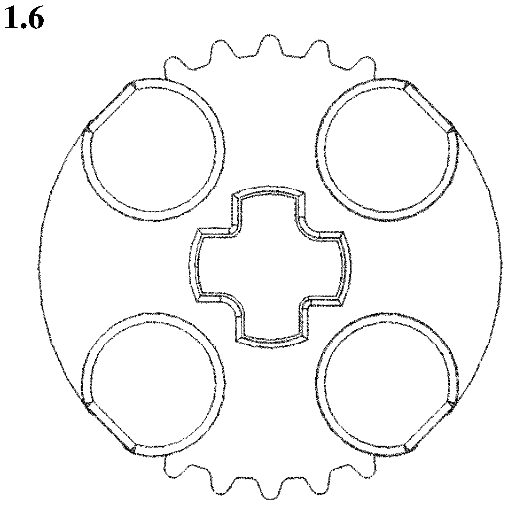 Patent USD1124162 Figure 6 – Brick for constructions toys
