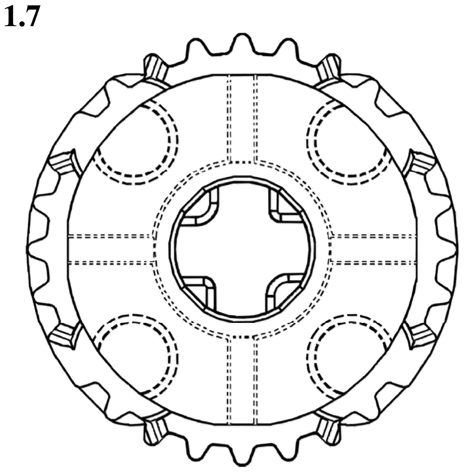 Patent USD1124162 Figure 7 – Brick for constructions toys