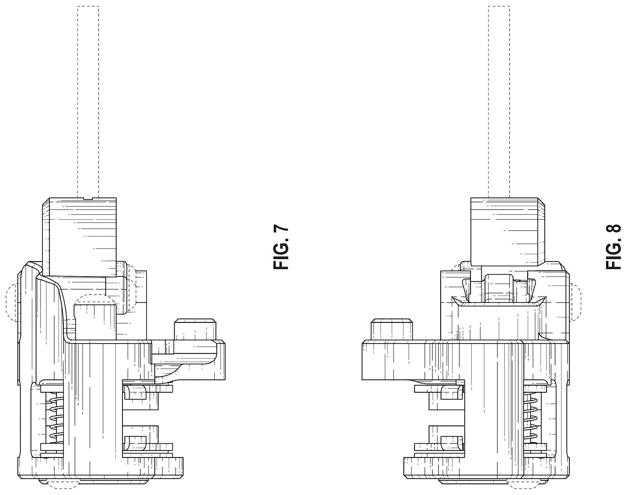 Patent USD1124165 Figure 7 – Model vehicle brake assembly