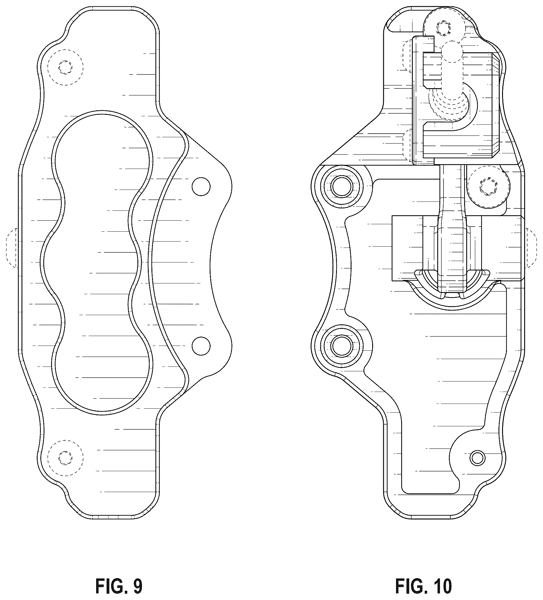 Patent USD1124165 Figure 8 – Model vehicle brake assembly