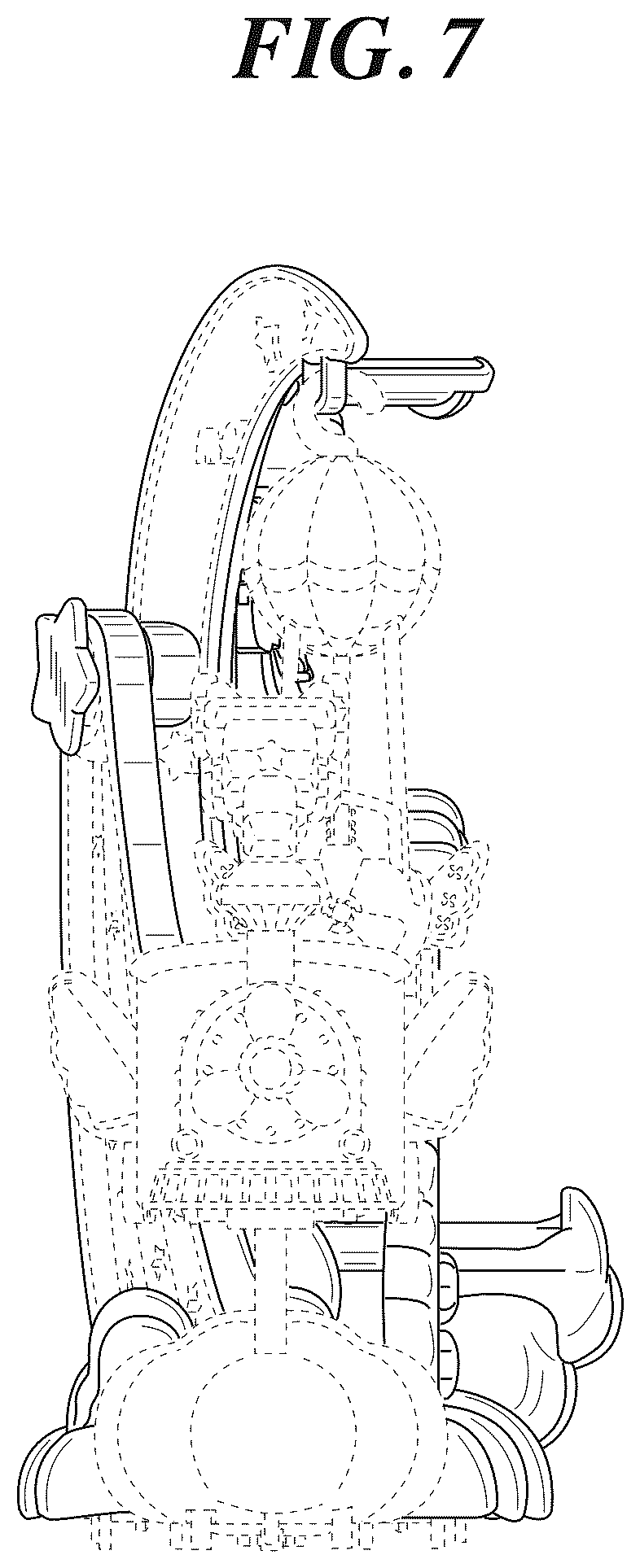Patent USD1124166 Figure 7 – Toy parade float