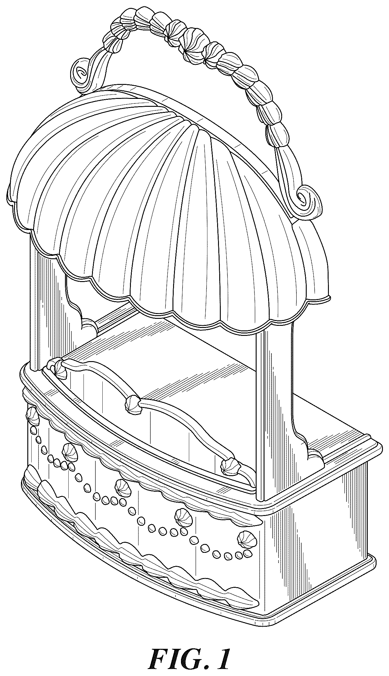 Patent USD1124167 Figure 1 – Toy store