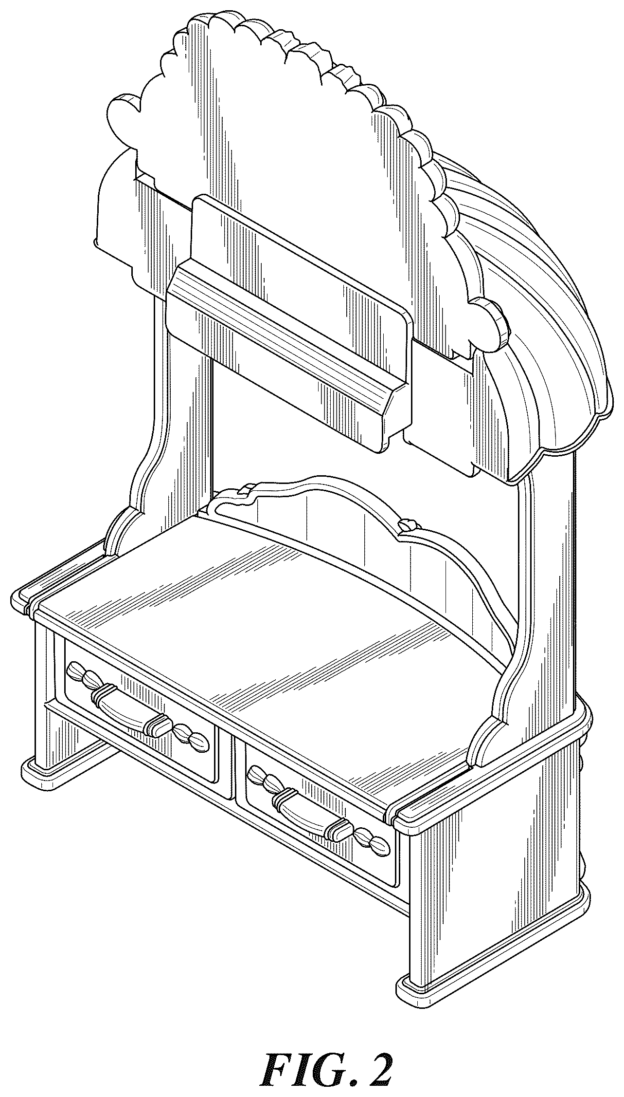 Patent USD1124167 Figure 2 – Toy store