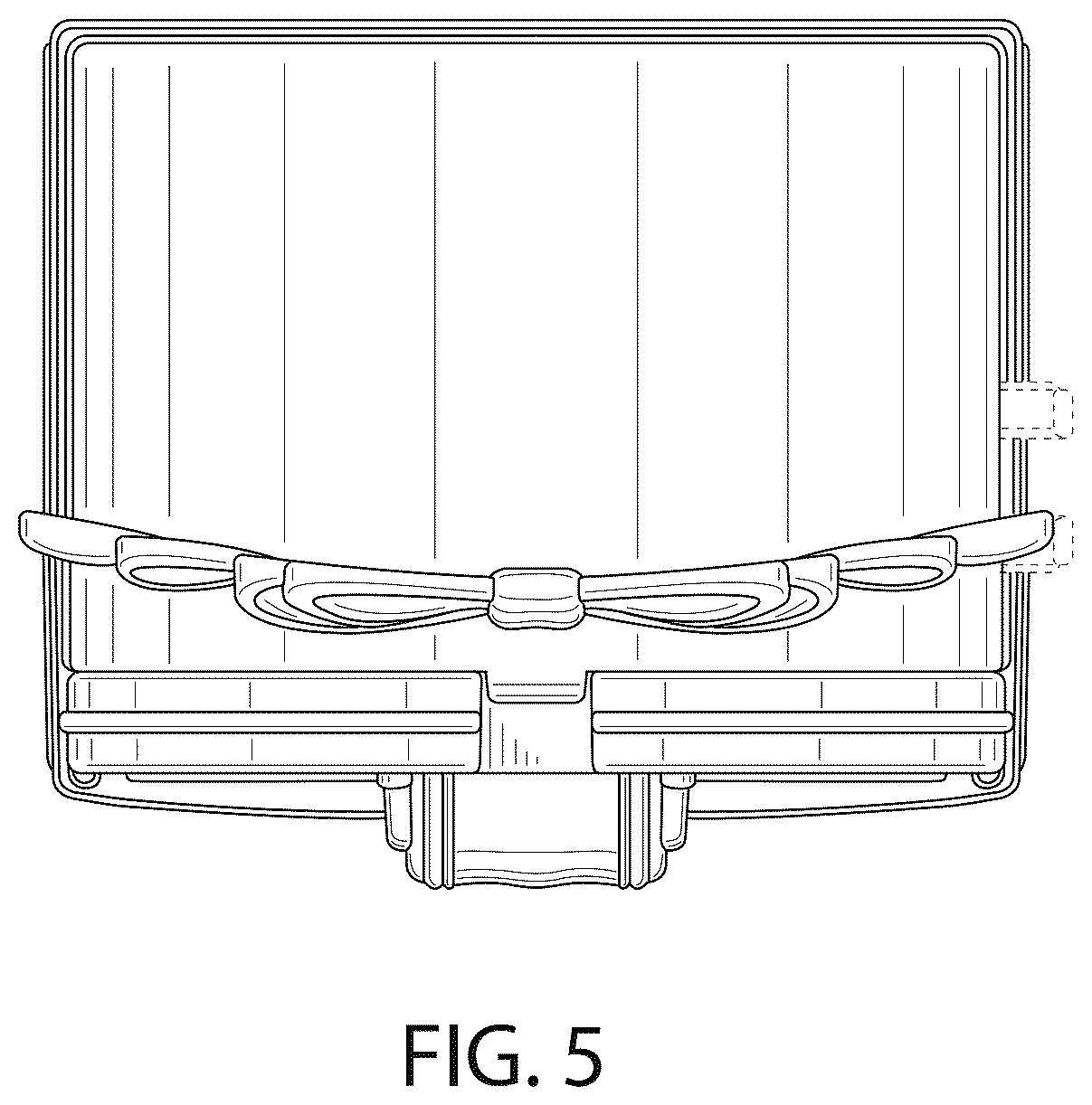 Patent USD1124168 Figure 5 – Toy oven