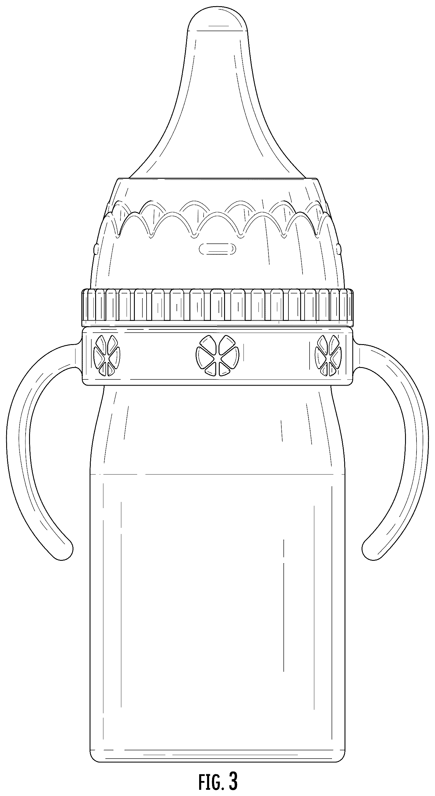 Patent USD1124170 Figure 3 – Baby bottle toy
