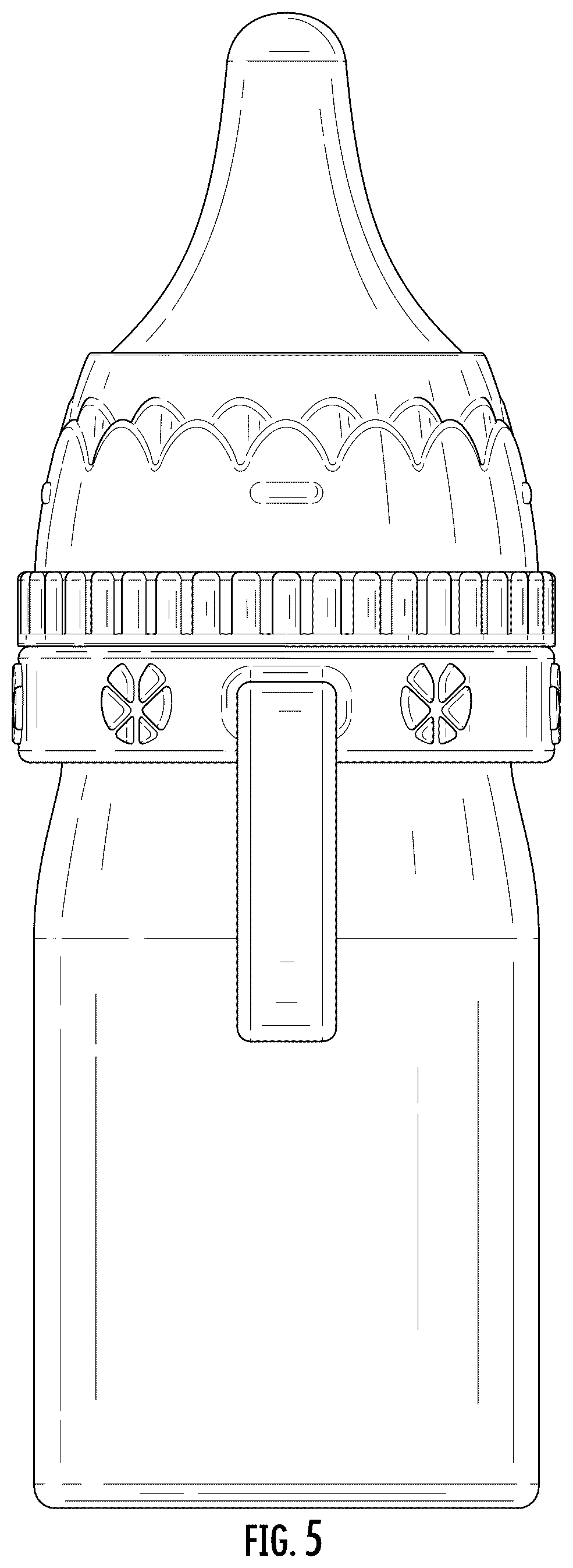 Patent USD1124170 Figure 5 – Baby bottle toy