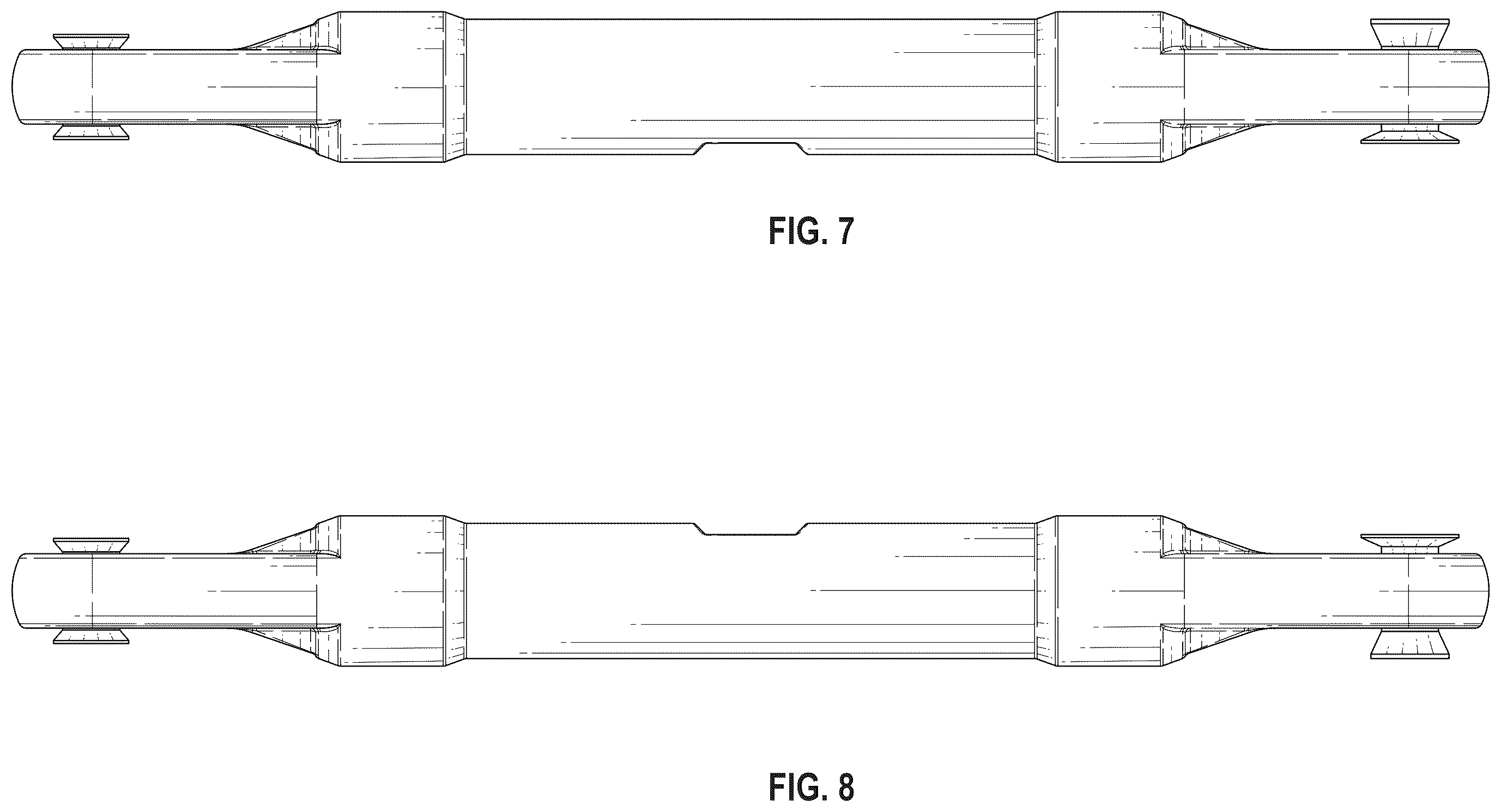 Patent USD1124172 Figure 6 – Model vehicle toe link set