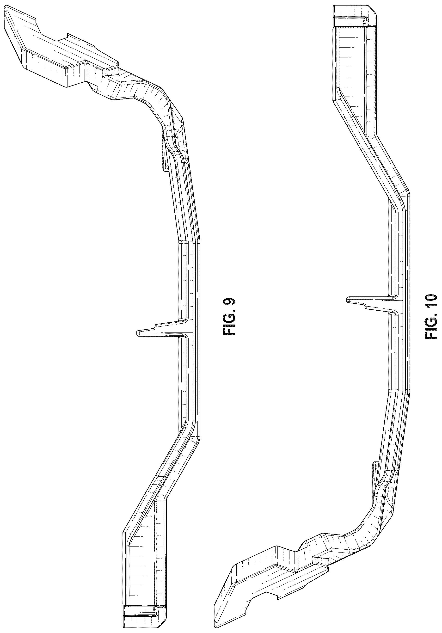 Patent USD1124173 Figure 8 – Model vehicle skid