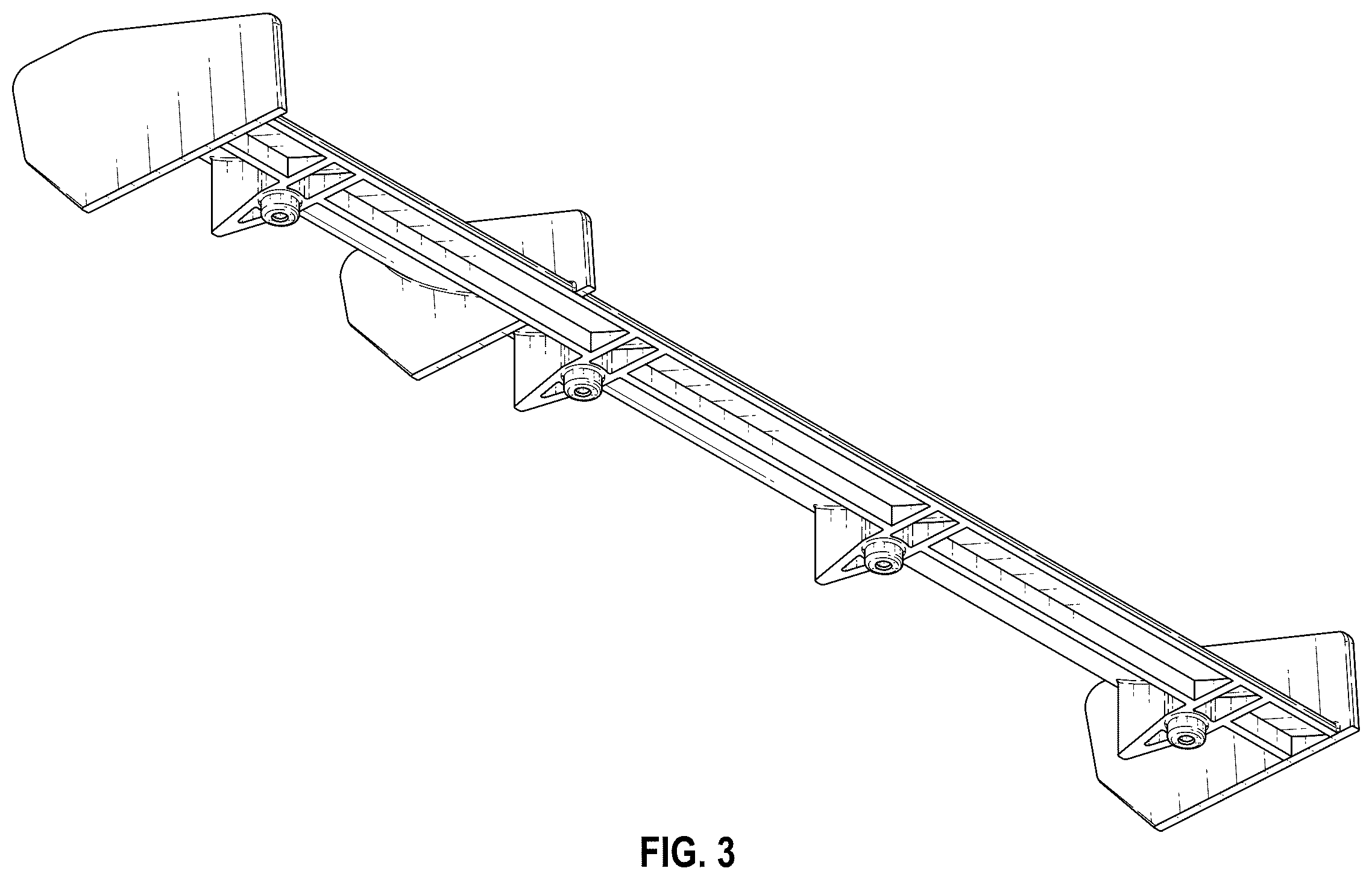 Patent USD1124174 Figure 3 – Model vehicle wing