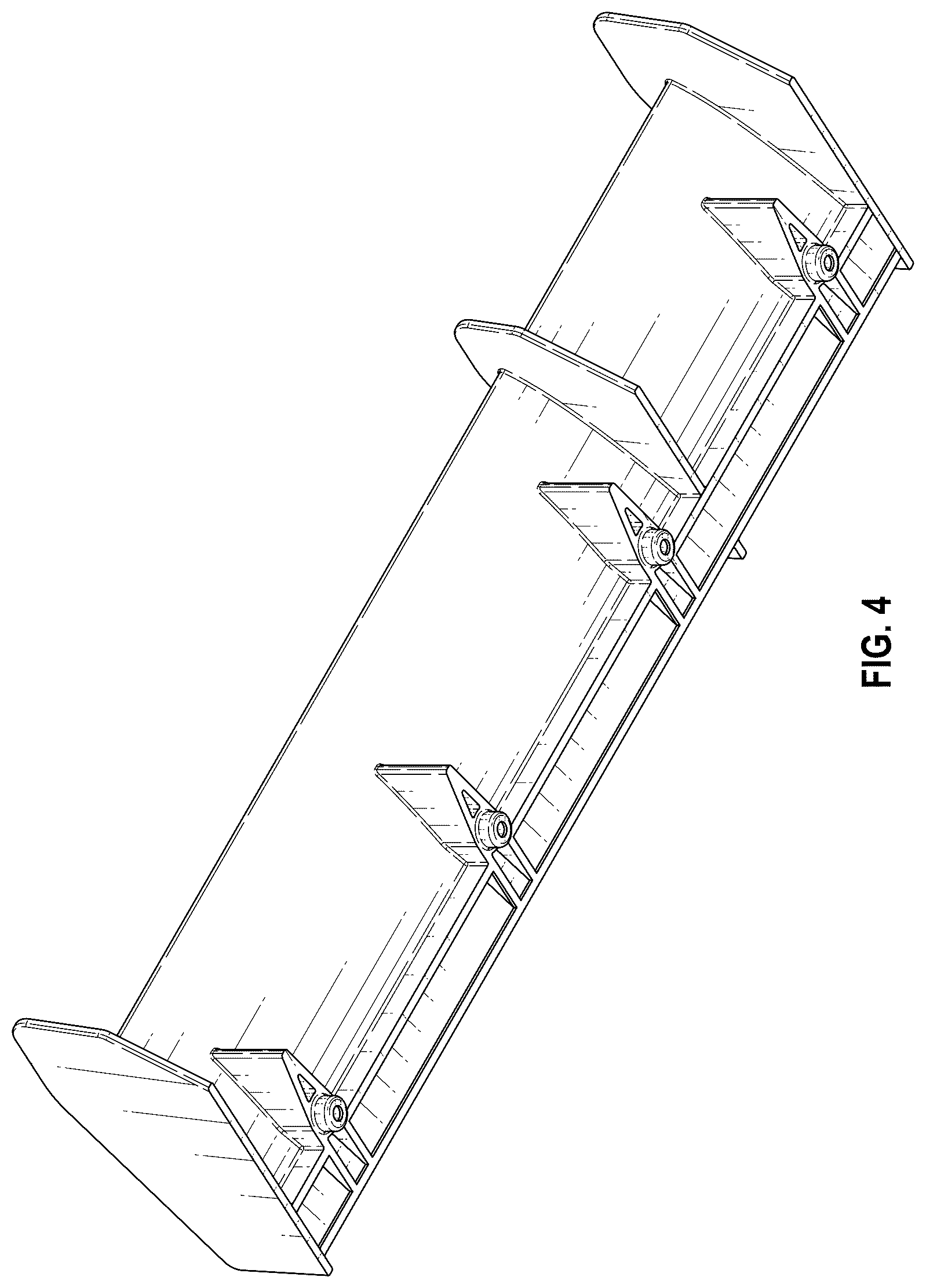 Patent USD1124174 Figure 4 – Model vehicle wing