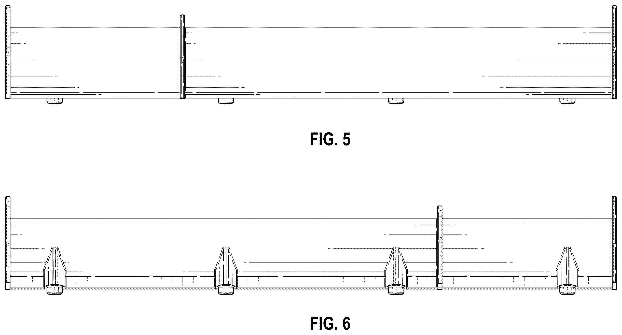 Patent USD1124174 Figure 5 – Model vehicle wing