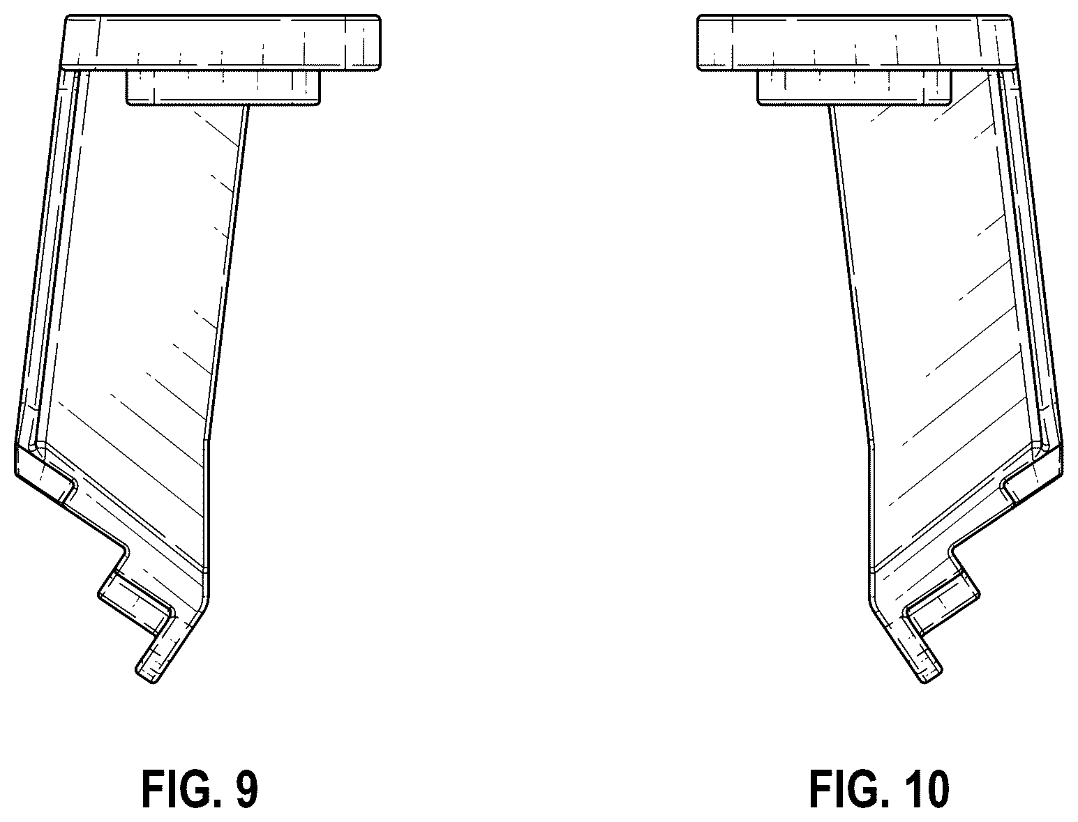 Patent USD1124176 Figure 7 – Model vehicle chassis mount