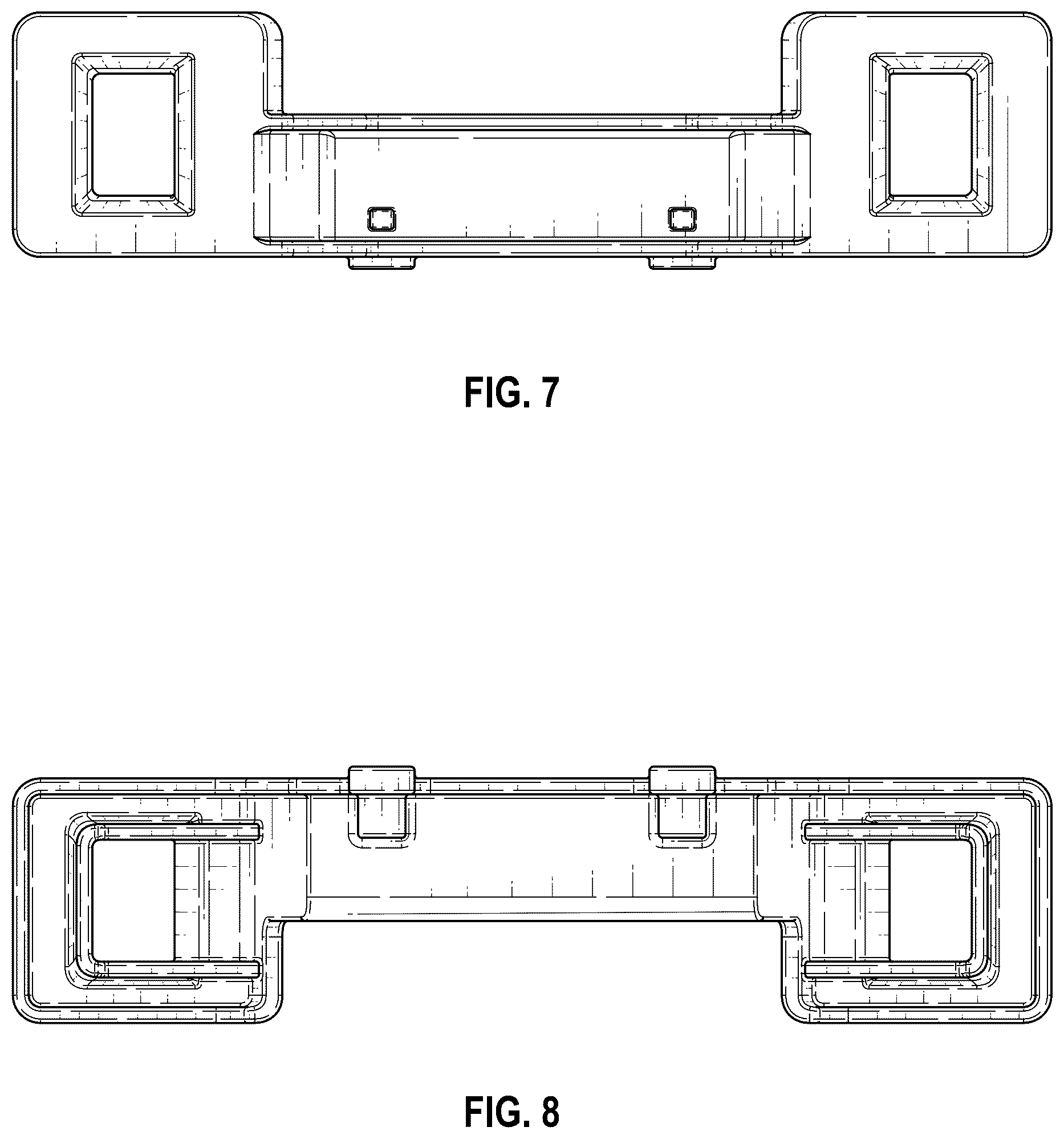 Patent USD1124177 Figure 6 – Model vehicle chassis mount