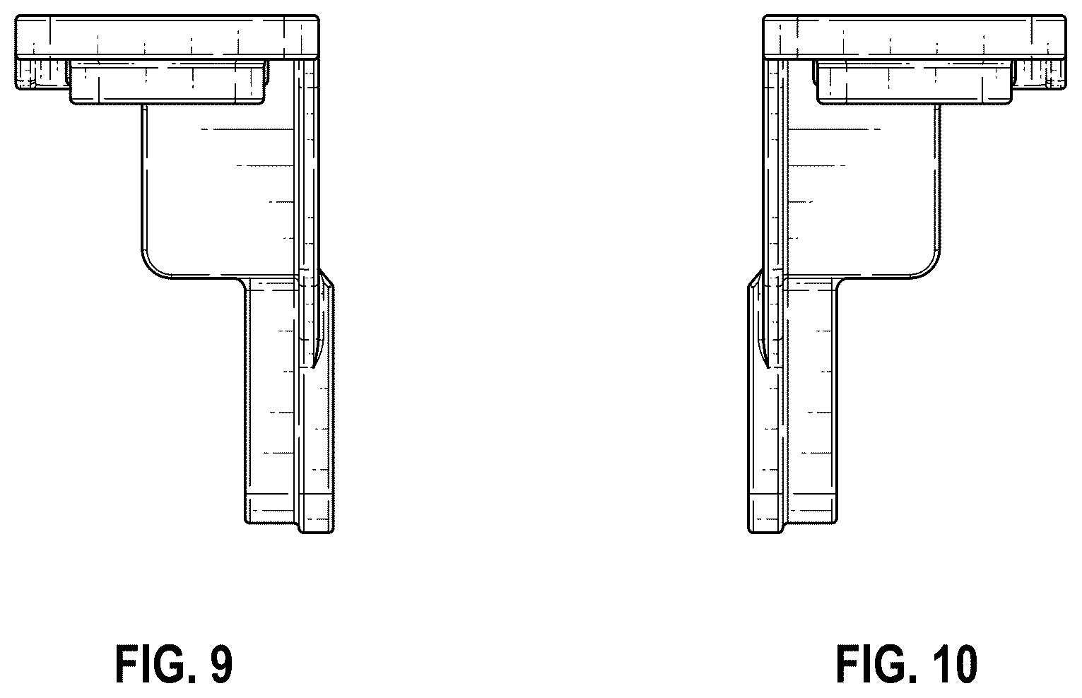 Patent USD1124177 Figure 7 – Model vehicle chassis mount