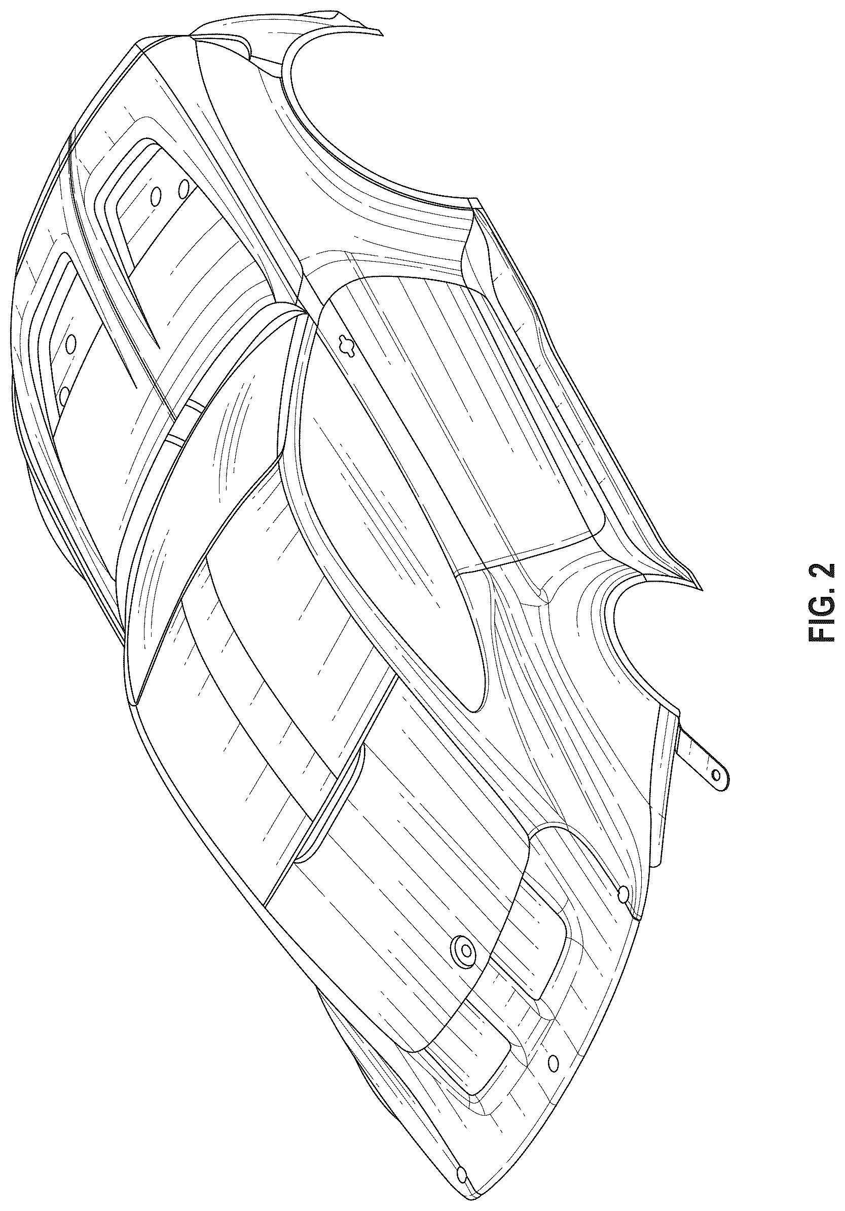 Patent USD1124178 Figure 2 – Model vehicle body