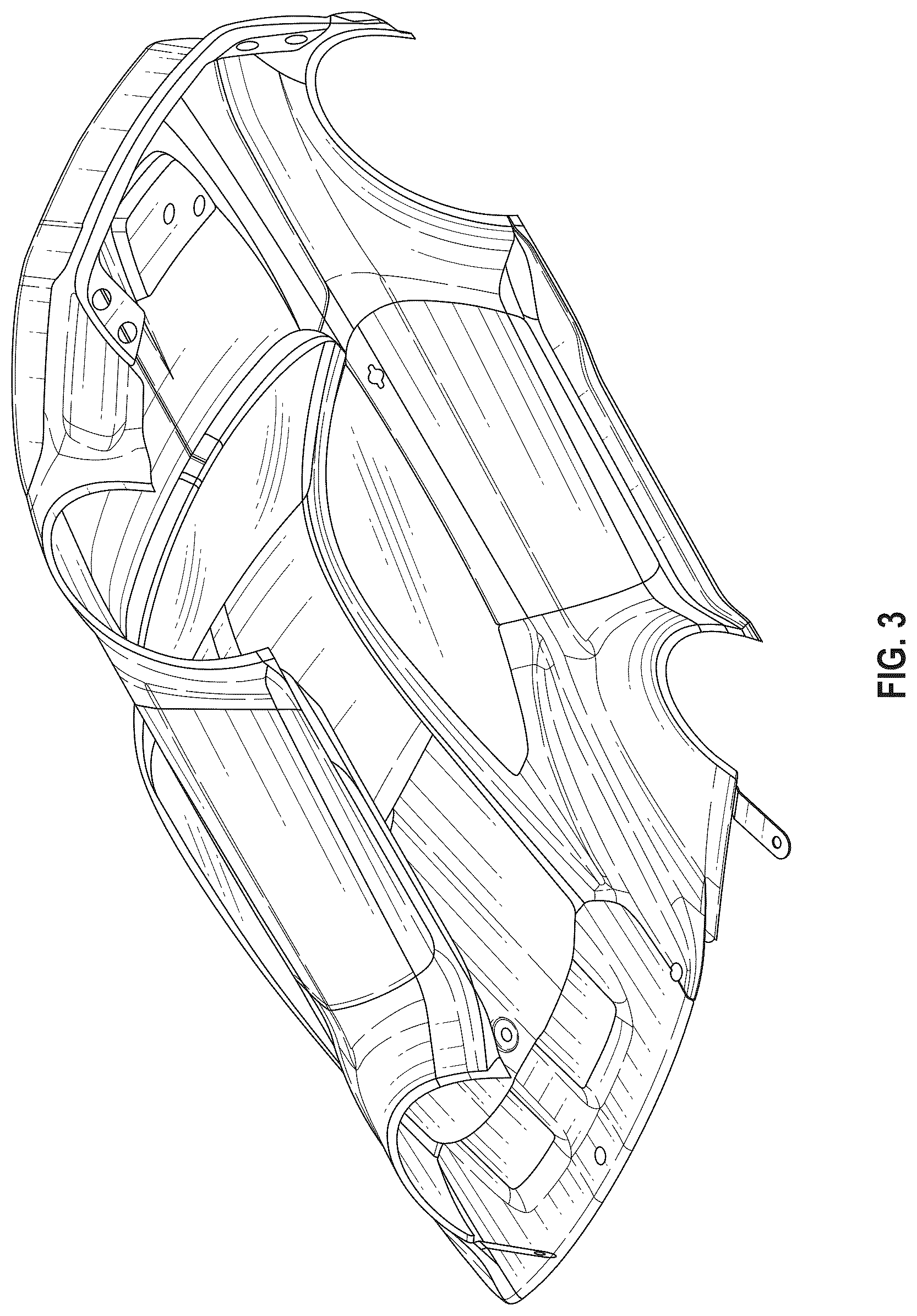 Patent USD1124178 Figure 3 – Model vehicle body