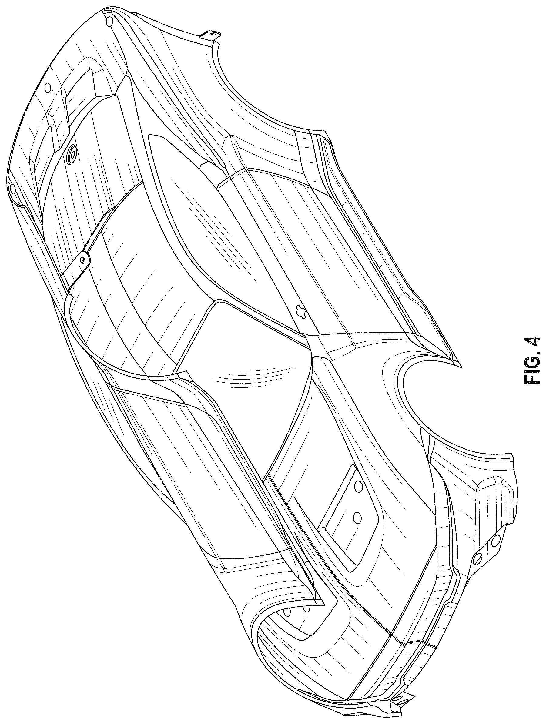 Patent USD1124178 Figure 4 – Model vehicle body