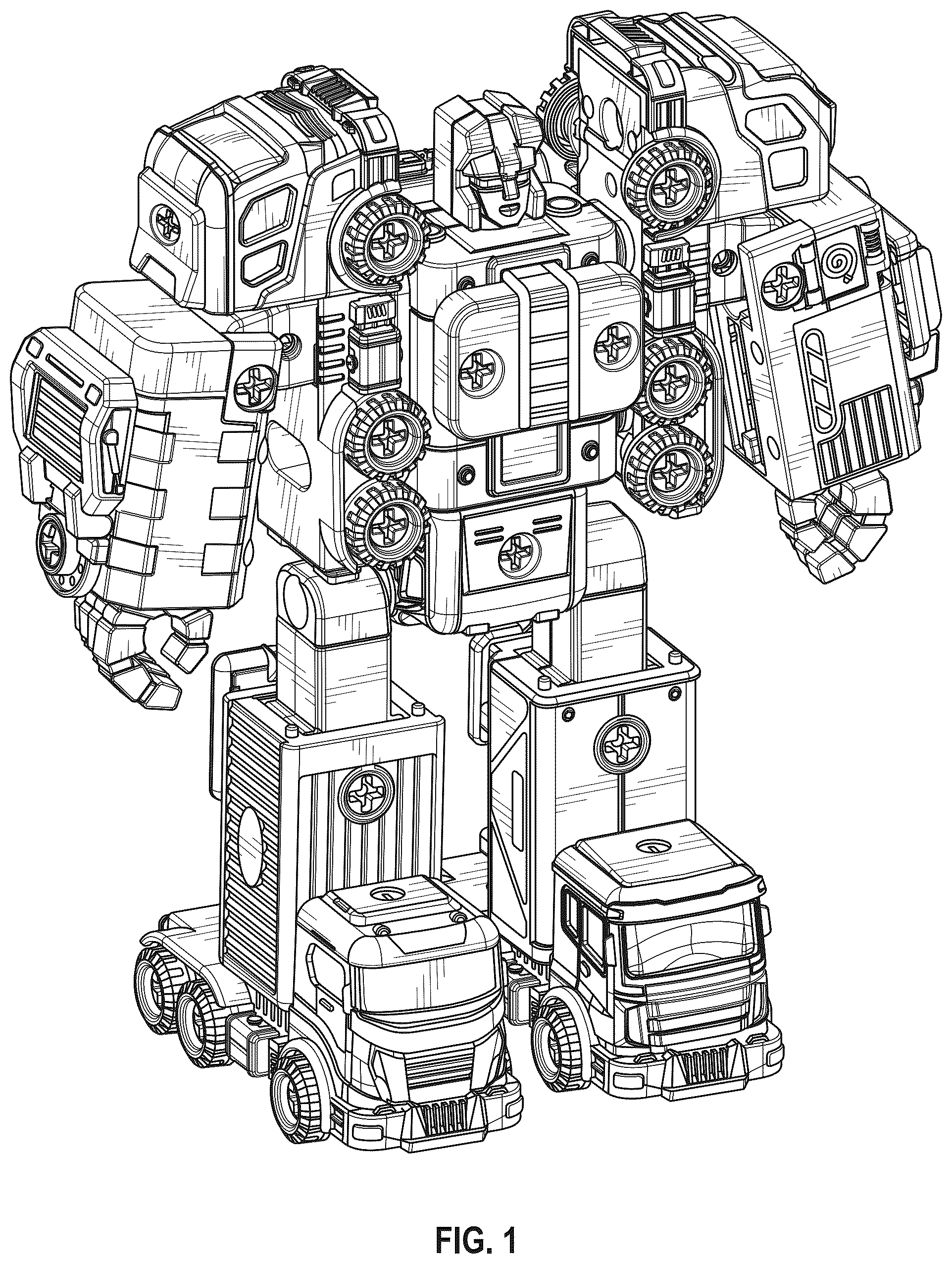 Patent USD1124180 Figure 1 – Toy